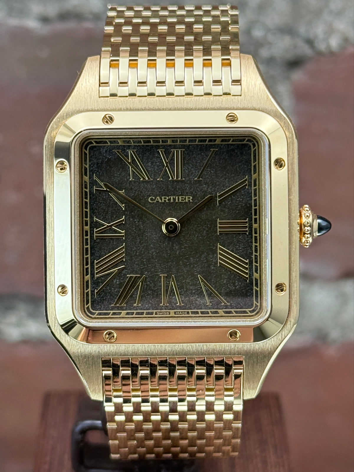 Brand new Cartier Santos Dumont Limited Obsidian Dial WGSA0123 WGSA0123 | N/A N/A
