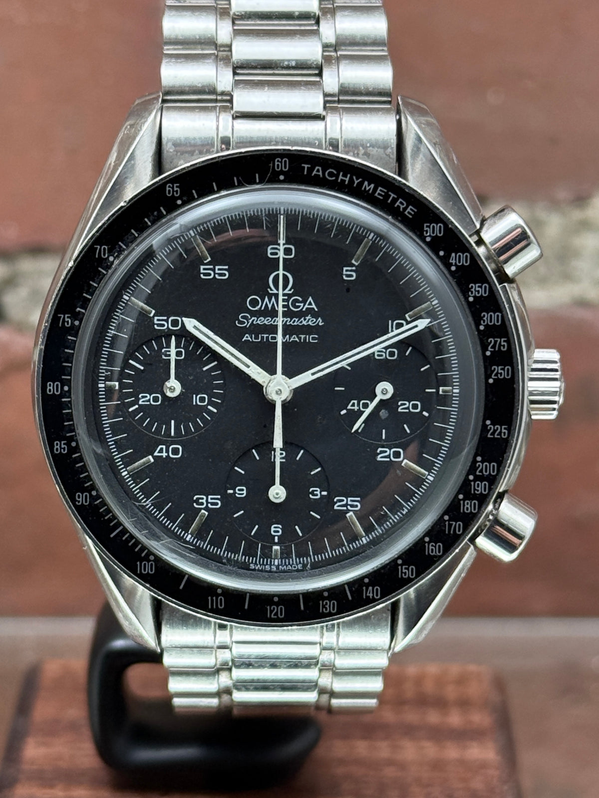 Pre-owned Omega Speedmaster Reduced 3510.50.00 | Steel Black