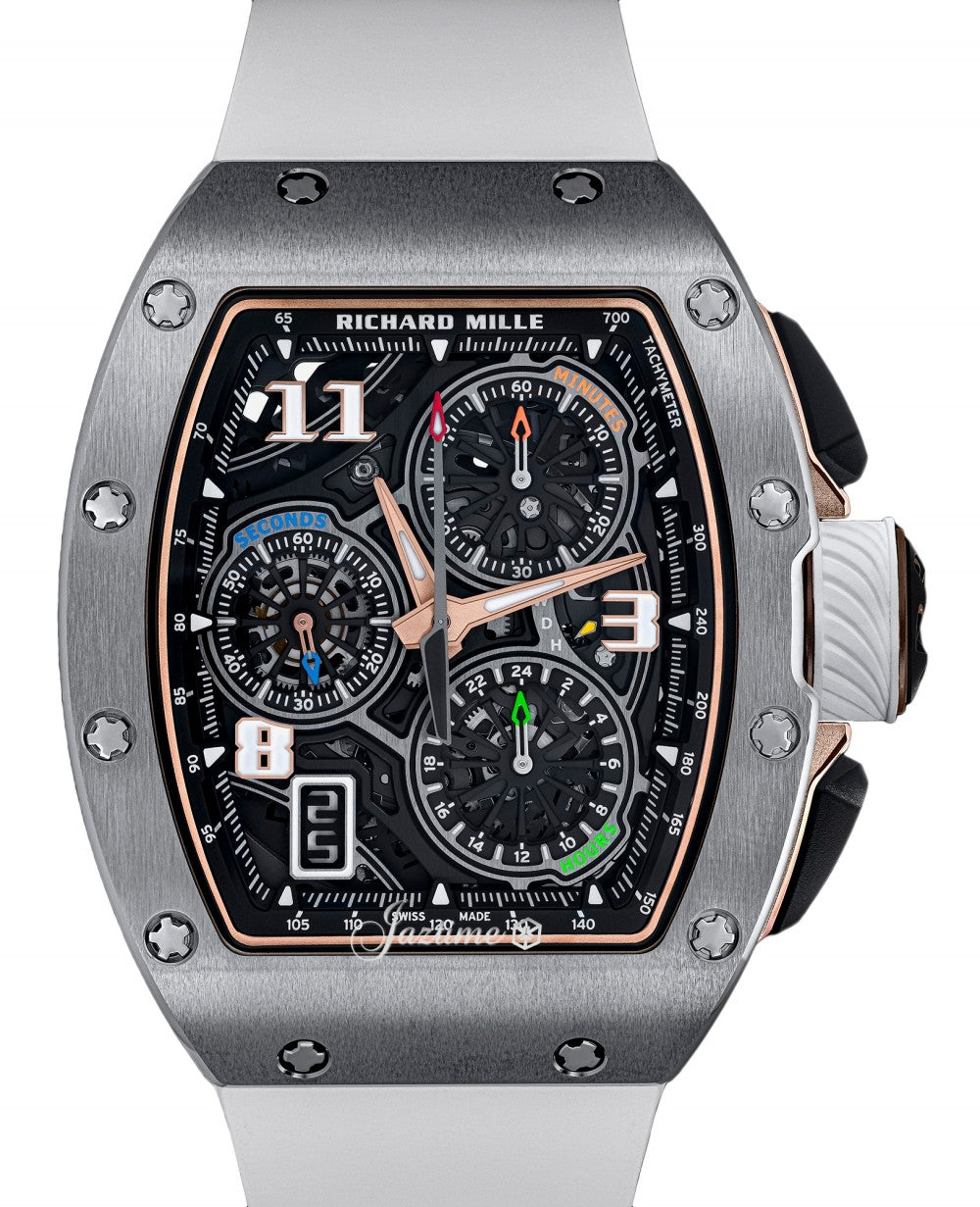 Richard Mille Automatic Lifestyle Flyback Chronograph Titanium RM 72-01 - Like New