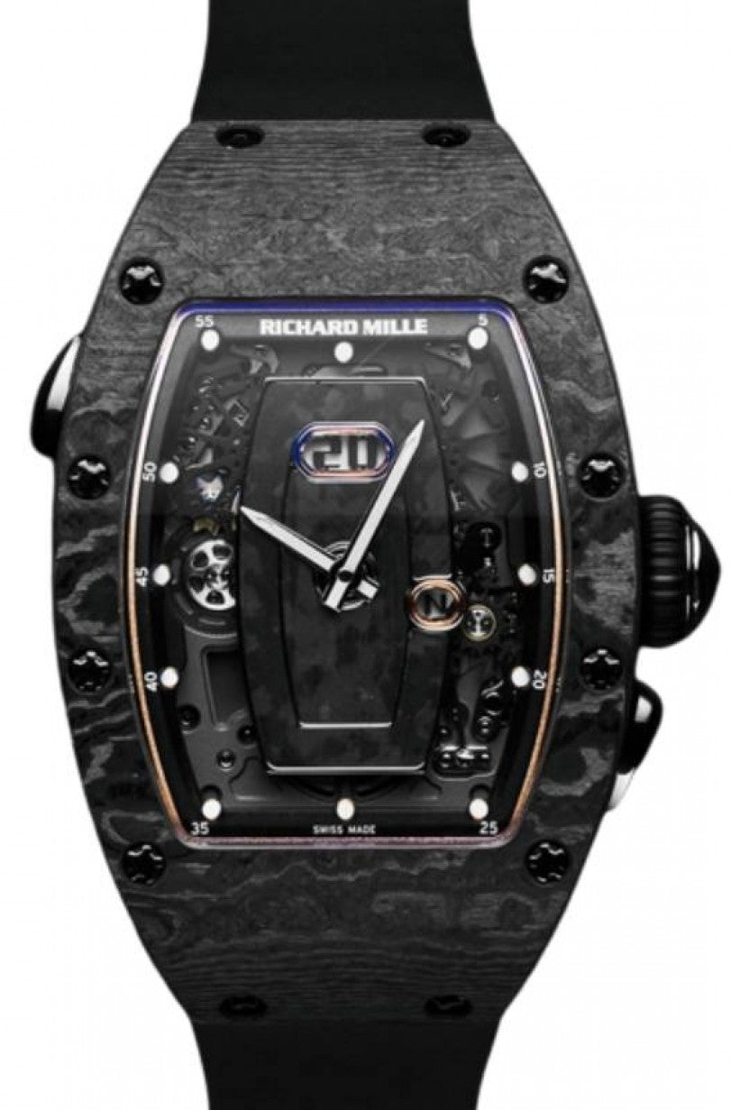 Richard Mille Automatic Winding Carbone TPT Black RM 037 - Like New