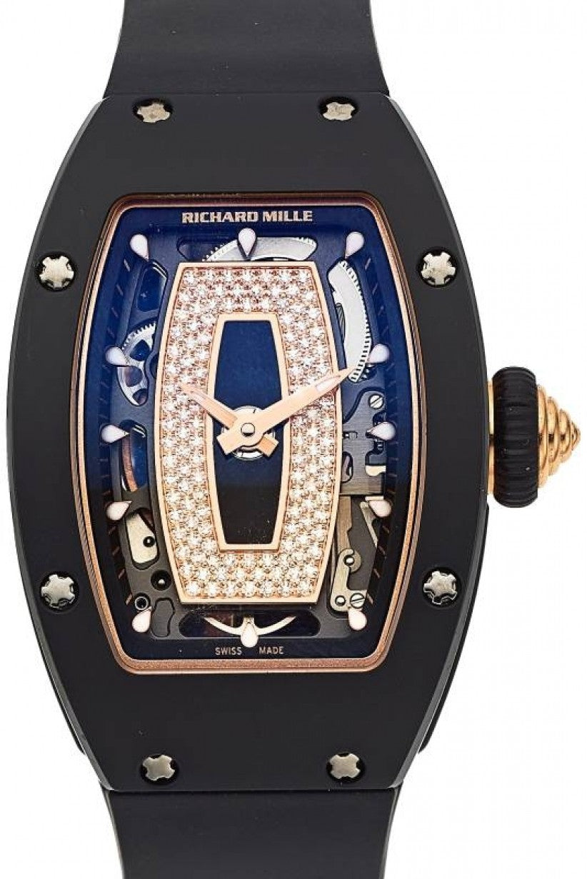 Richard Mille Automatic Winding Black Ceramic RM 07-01 - Like New