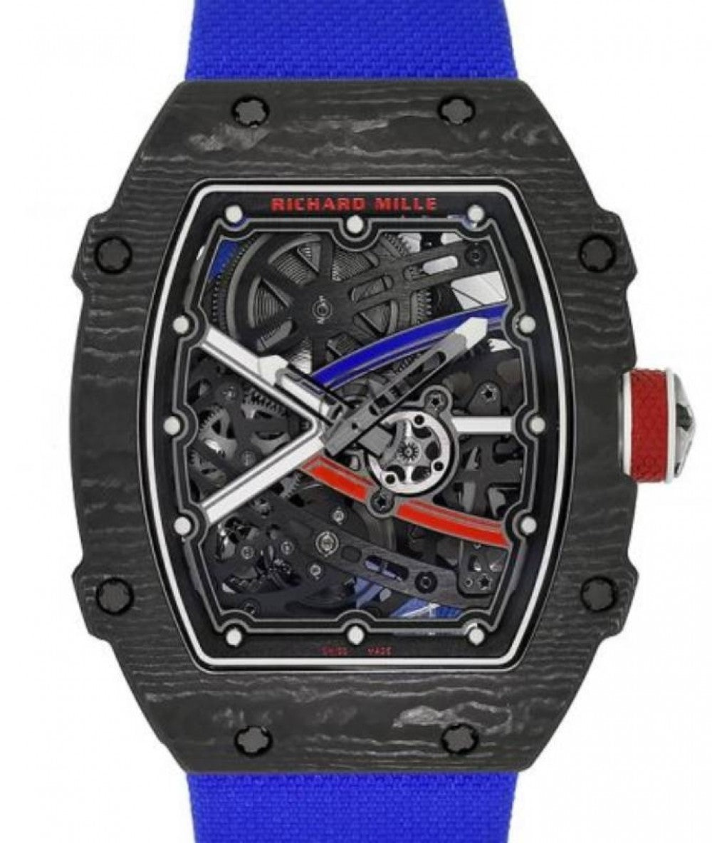 Richard Mille Automatic Winding Extra Flat SŽbastien Ogier Carbon TPT RM 67-02 - Like New