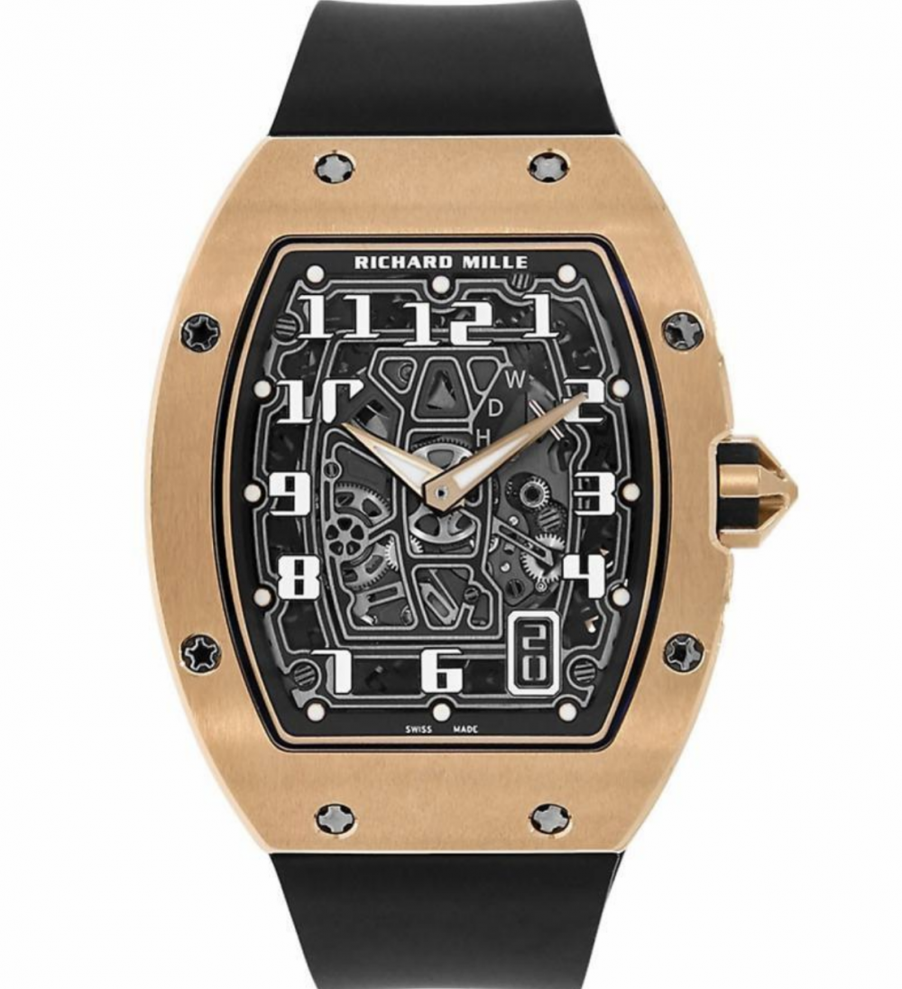 Richard Mille Automatic Winding Extra Flat Rose Gold RM 67-01 - Like New
