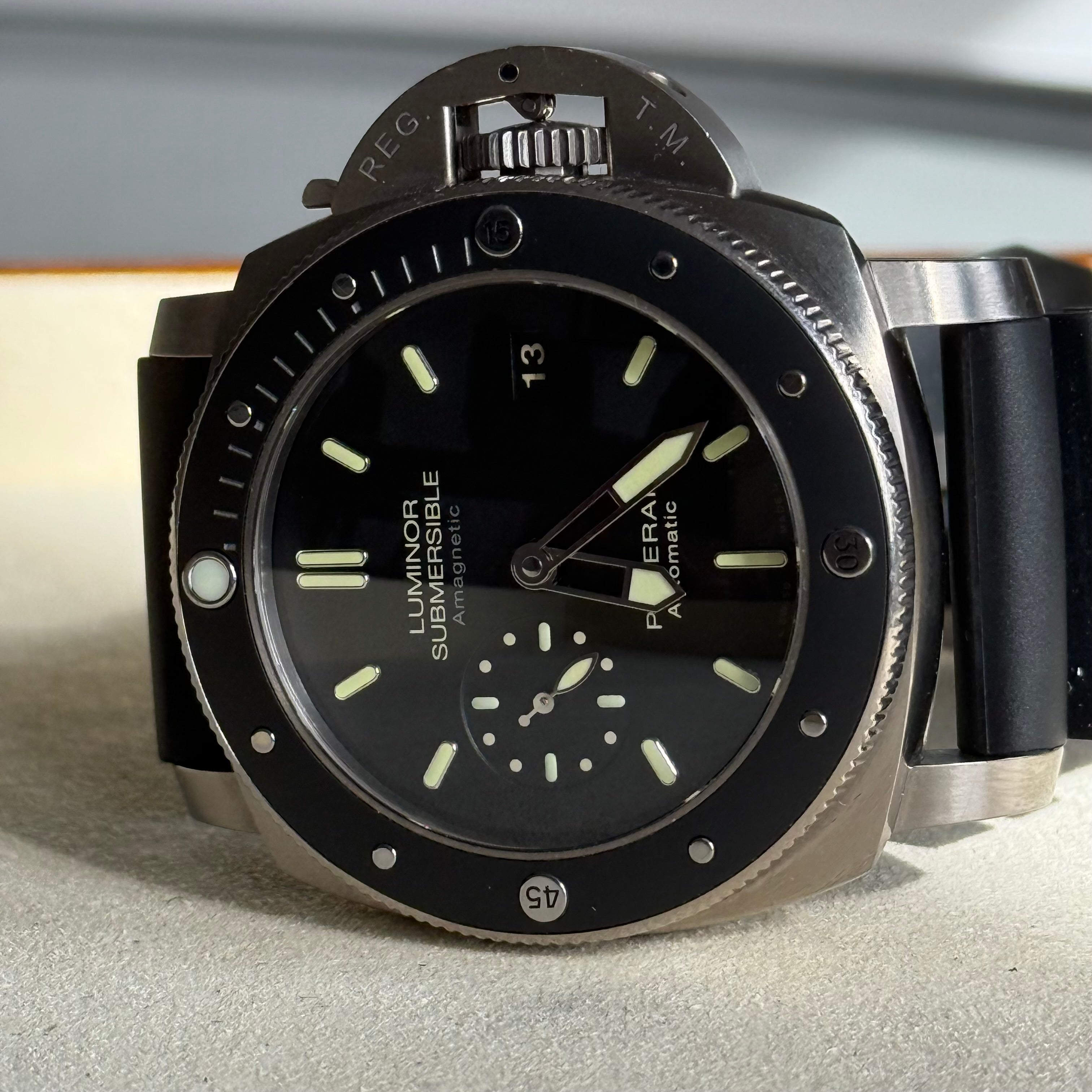 Panerai Luminor Submersible 1950 Amagnetic Black Dial PAM00389