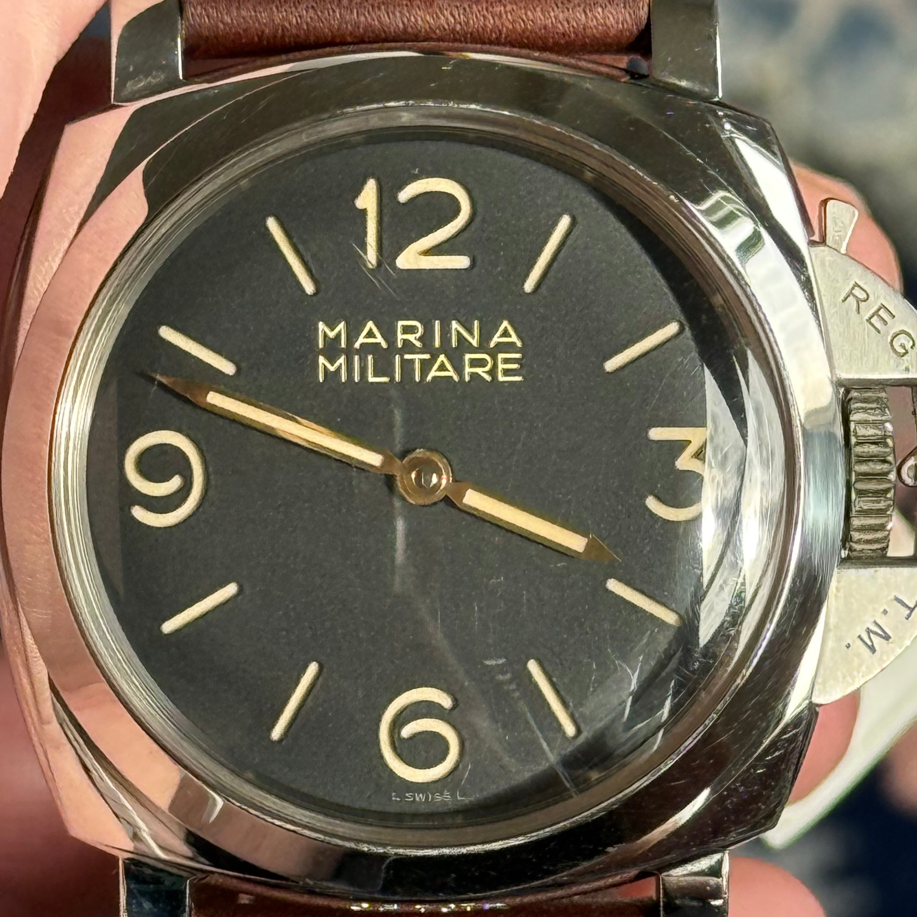 Panerai Luminor 1950 Black Dial pam00673
