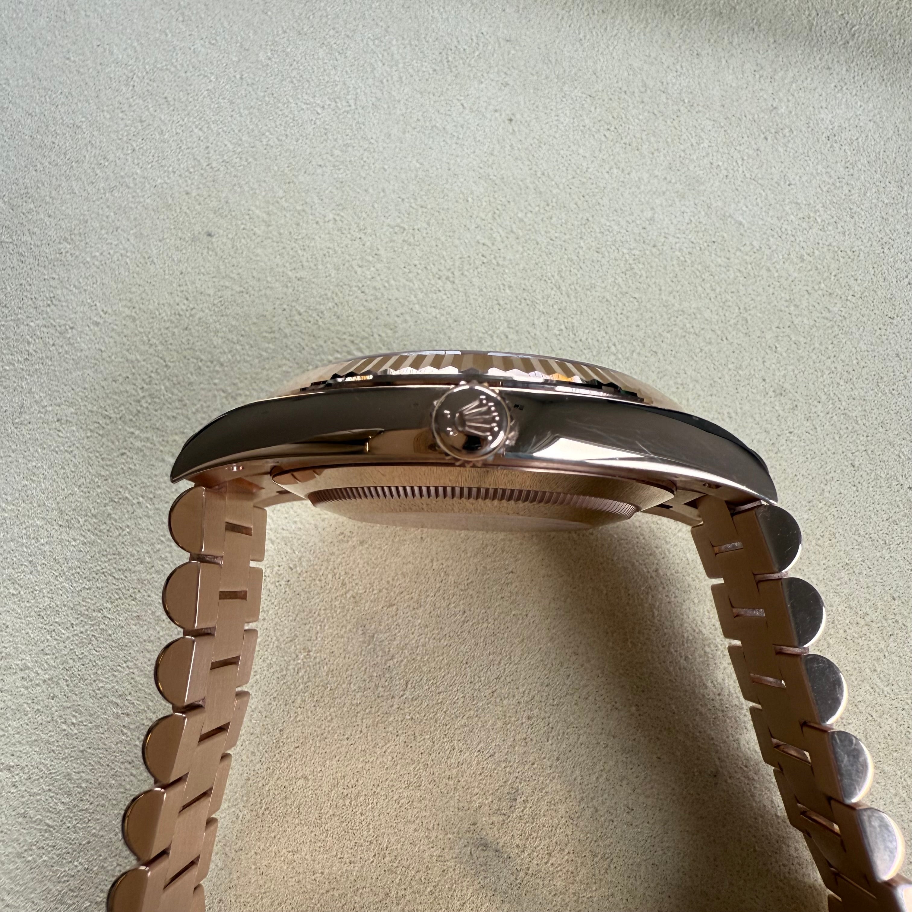 Rolex Day-Date 40 Olive Green Roman Dial 228235