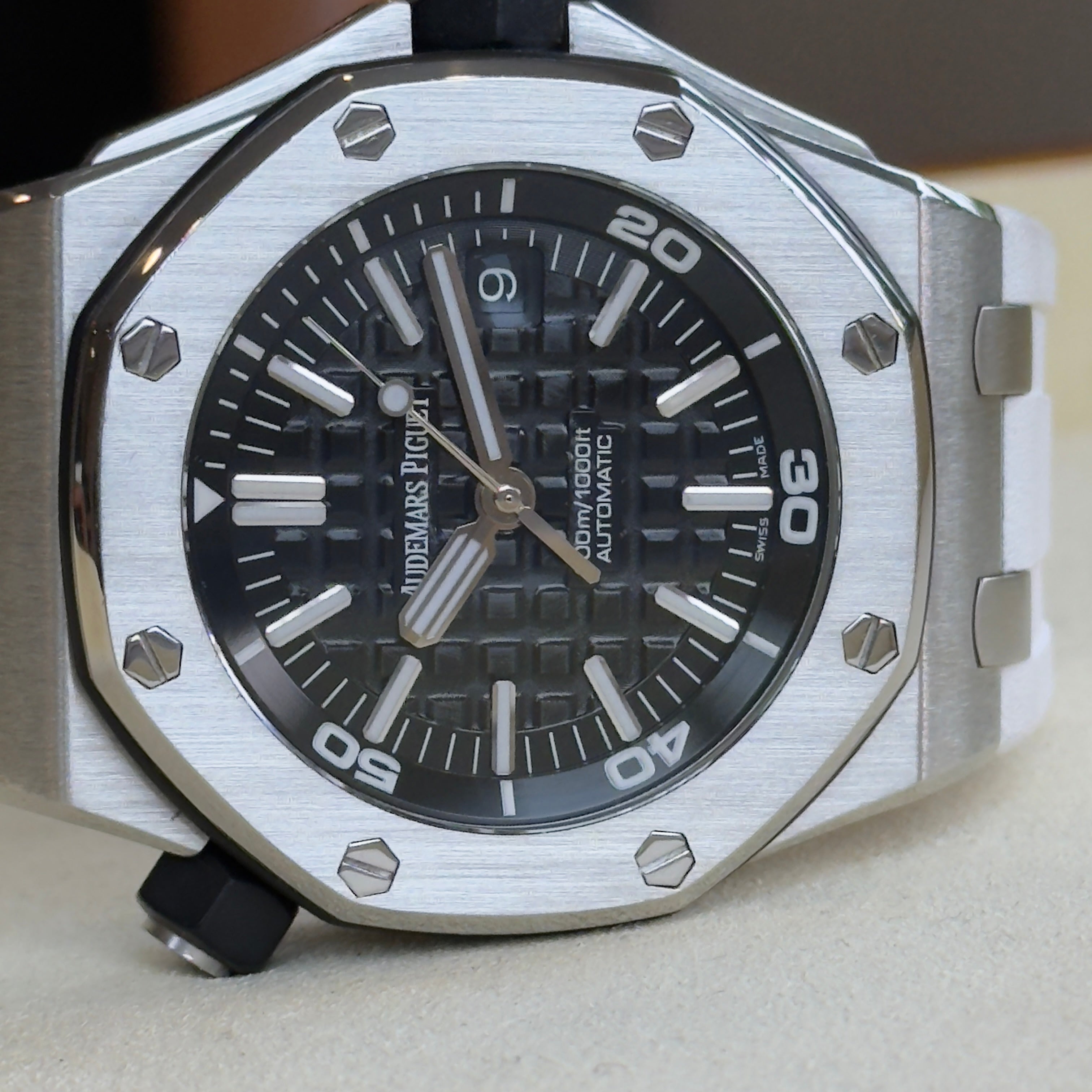 Audemars Piguet Offshore Diver Black Dial 15703ST.OO.A002CA.01