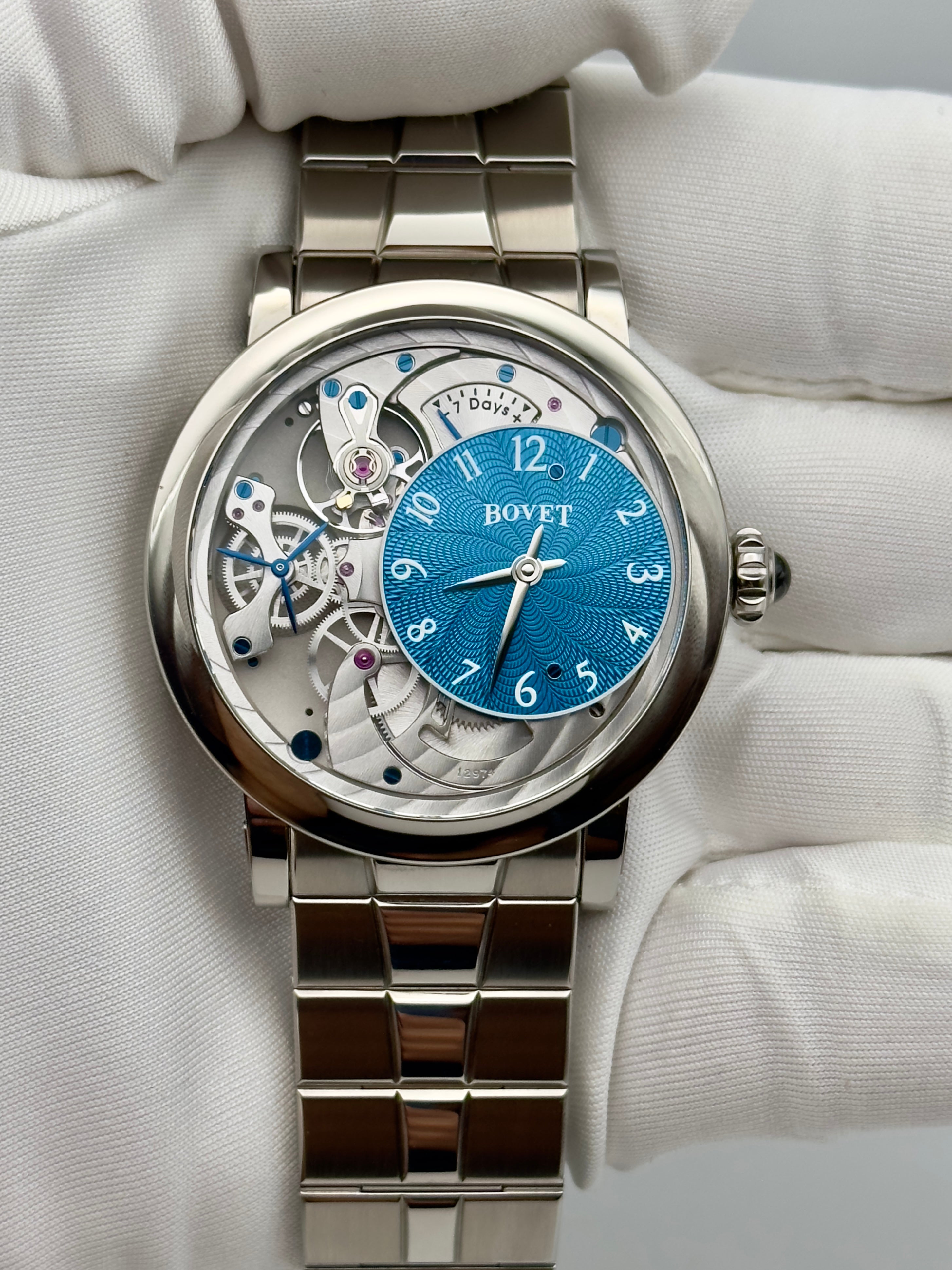 Bovet The Récital 12 Blue Arabic Numerals Dial R12C2-0004