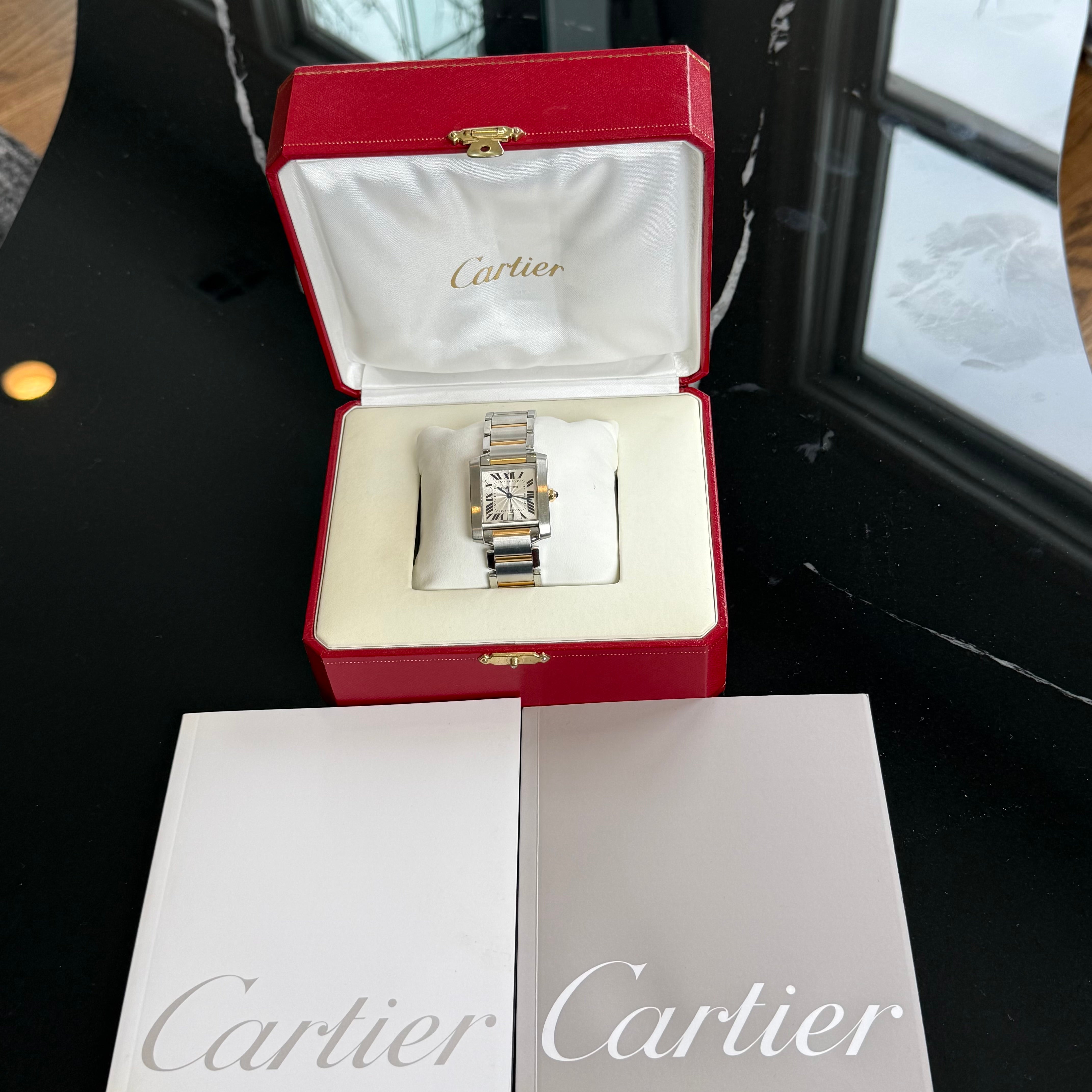 Cartier Tank Francaise Silver Dial W51005Q4