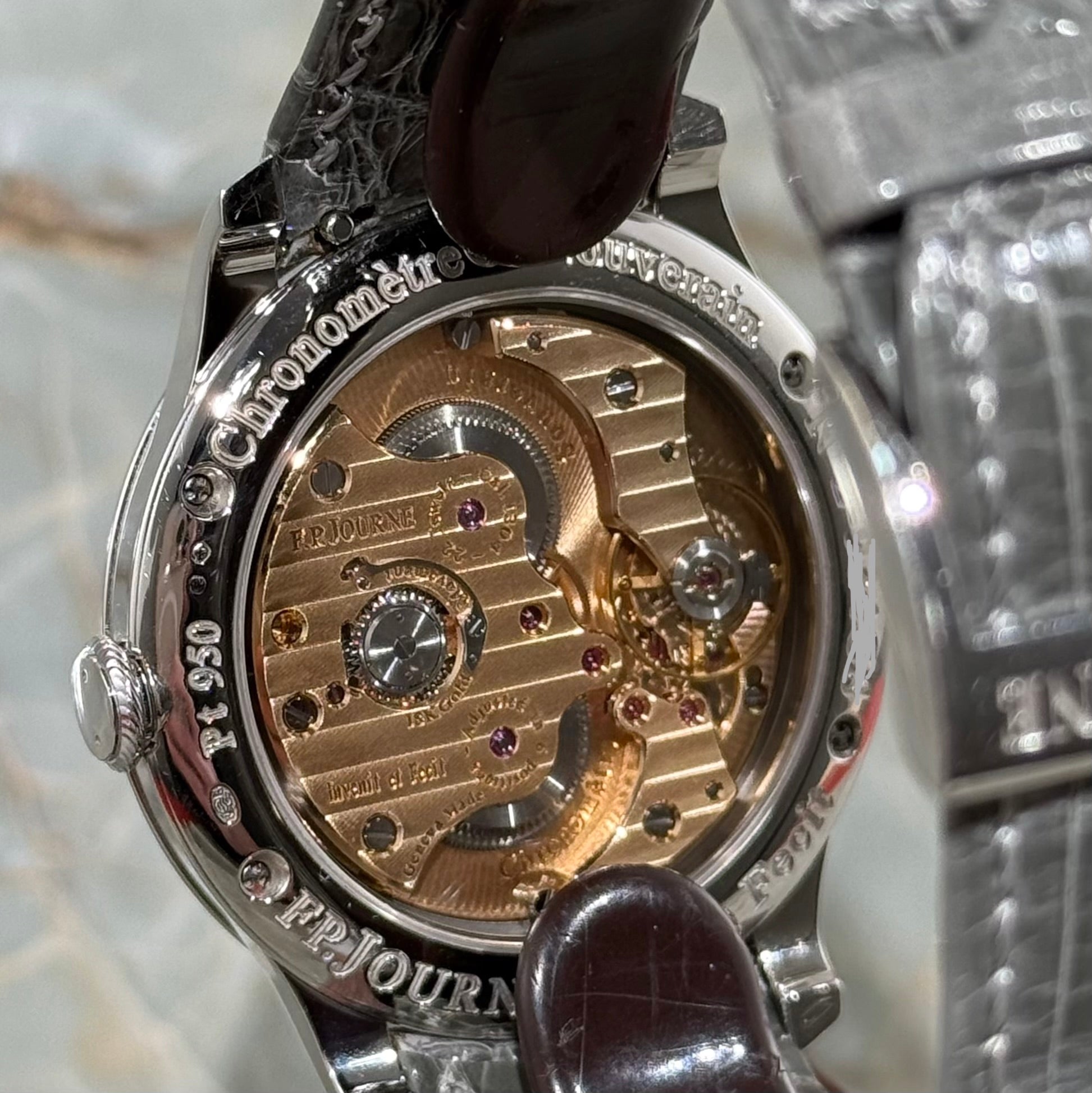 F.P.Journe Souveraine Brown Dial Chronometre Souverain Havana CS