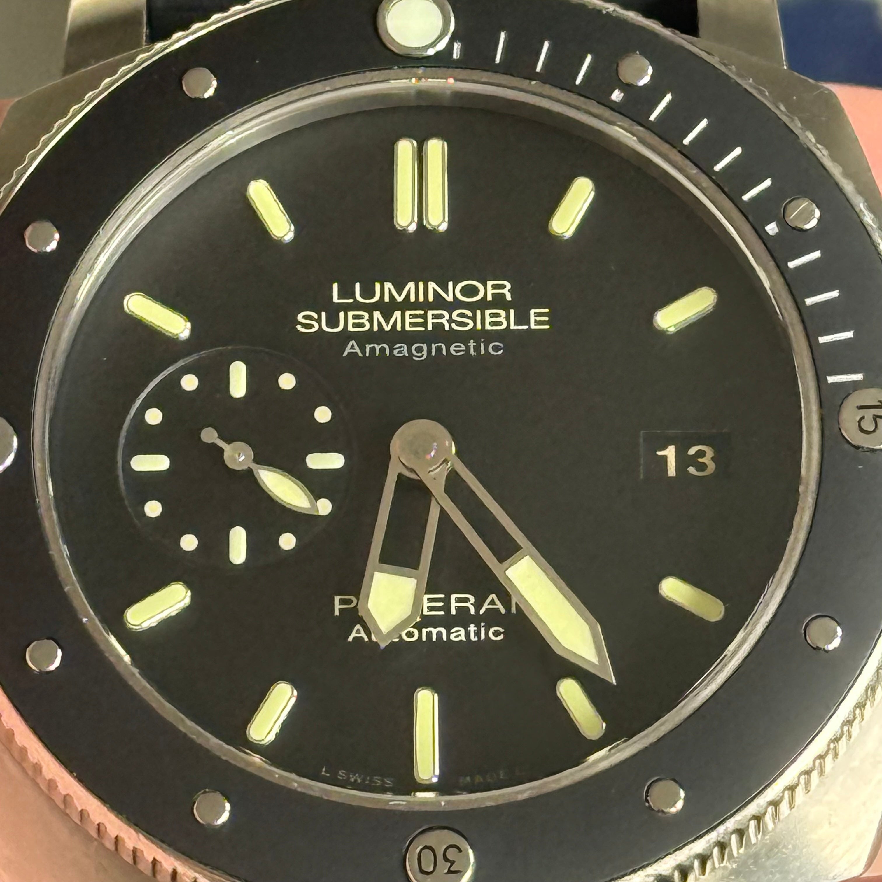 Panerai Luminor Submersible 1950 Amagnetic Black Dial PAM00389