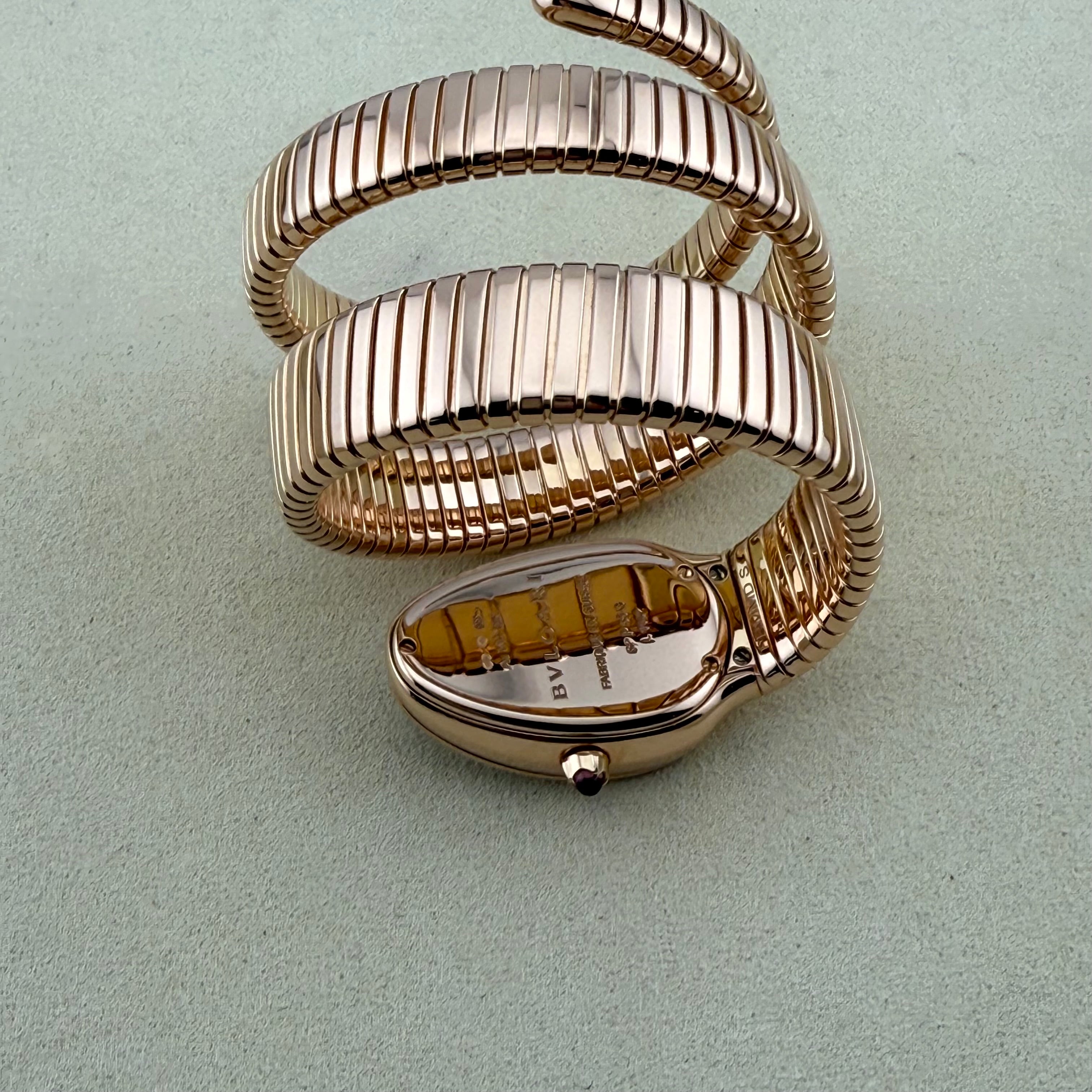 Bvlgari Serpenti Tubogas Black Dial 101814