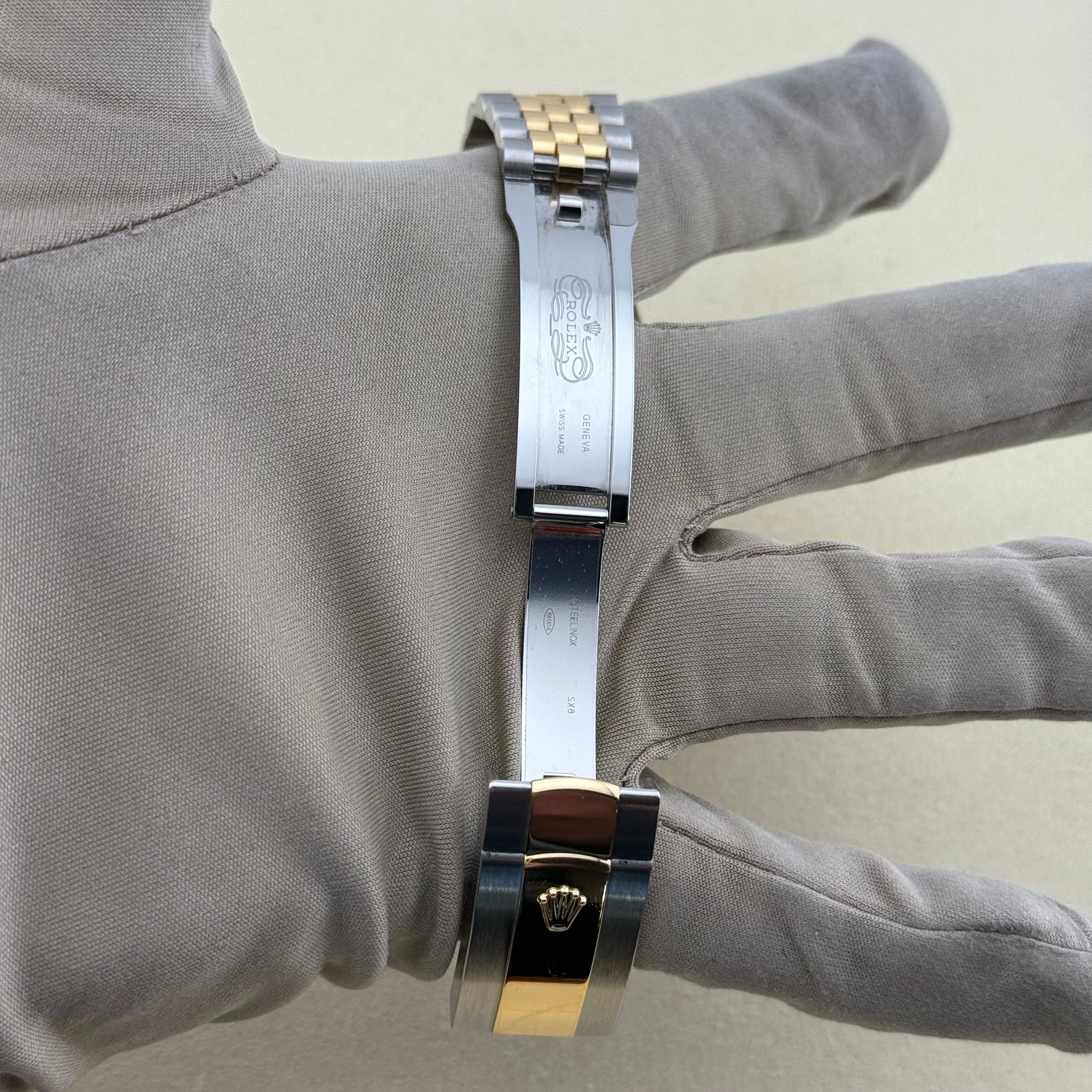 Rolex Datejust Silver Roman Dial 126233