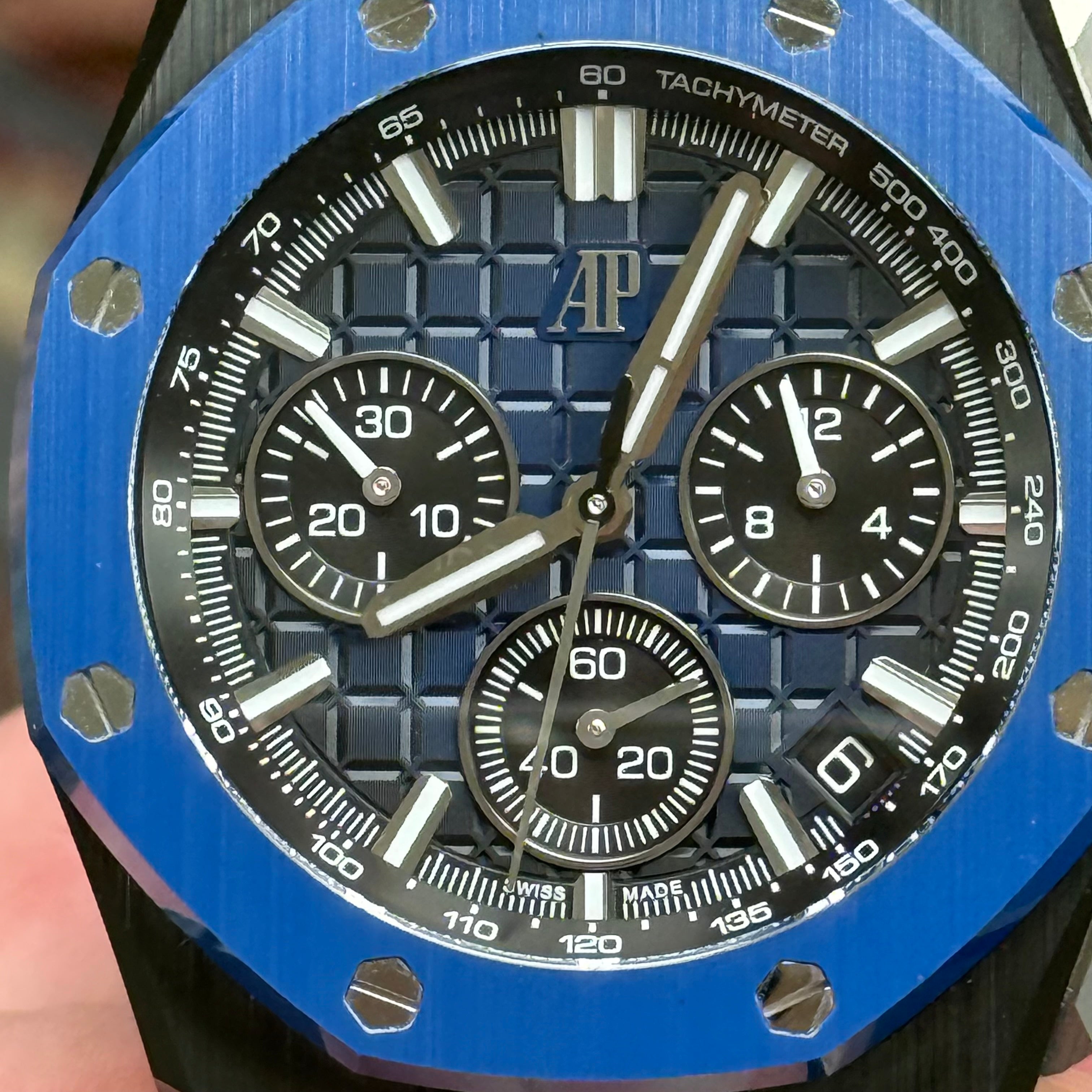 Audemars Piguet Offshore Selfwinding Chronograph Blue Dial 26420CE.OO.A043VE.01