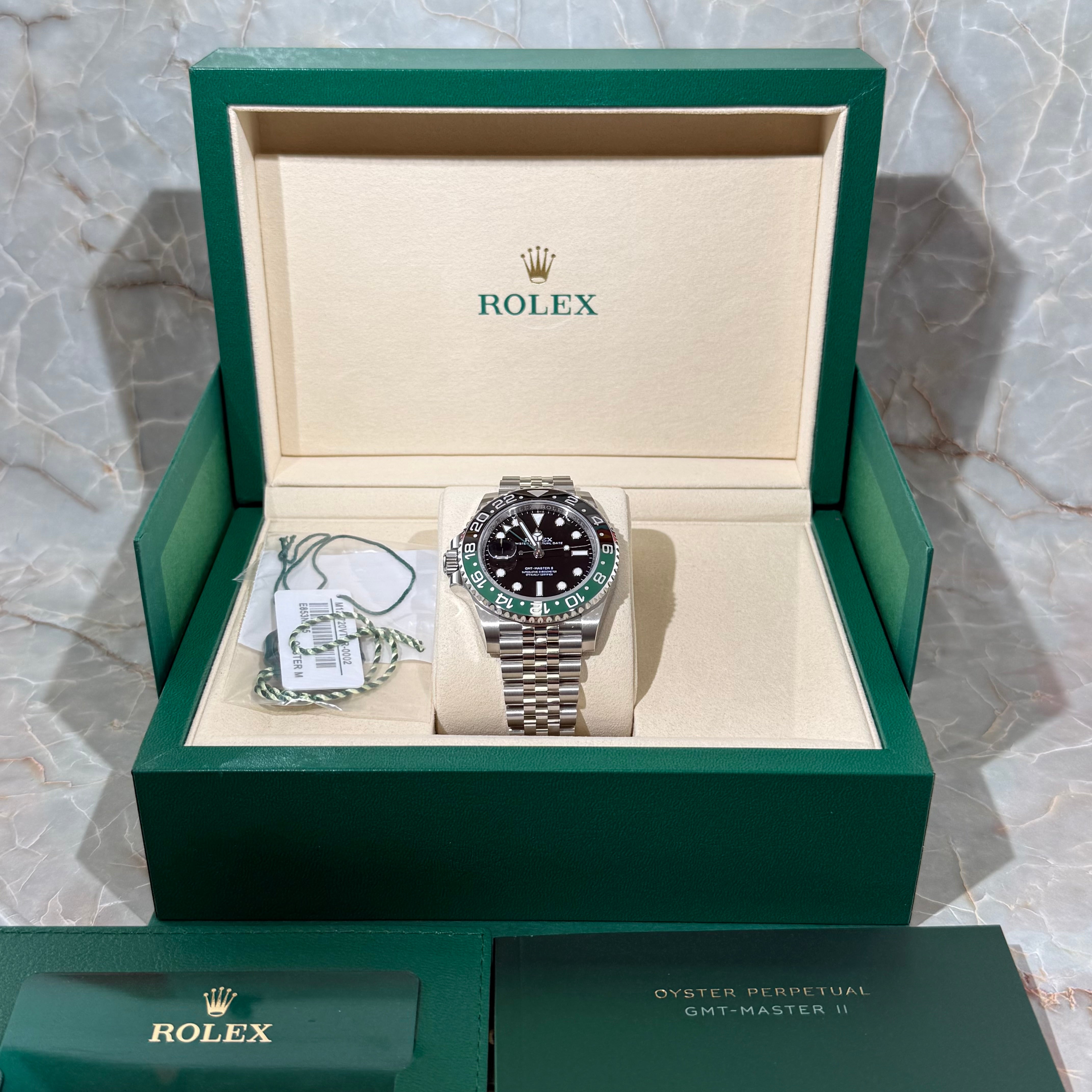 Rolex GMT-Master II "Sprite" Black Dial 126720VTNR