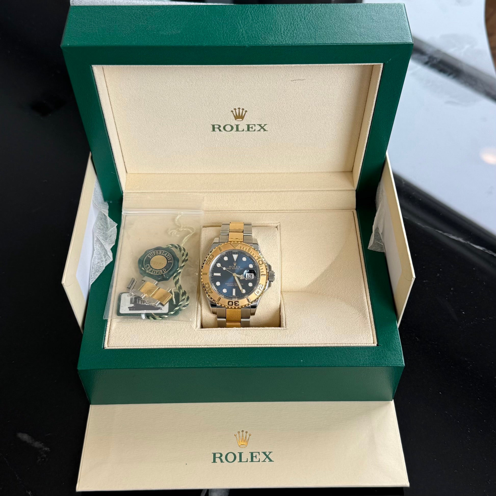 Rolex Yacht-Master Blue Dial 16623