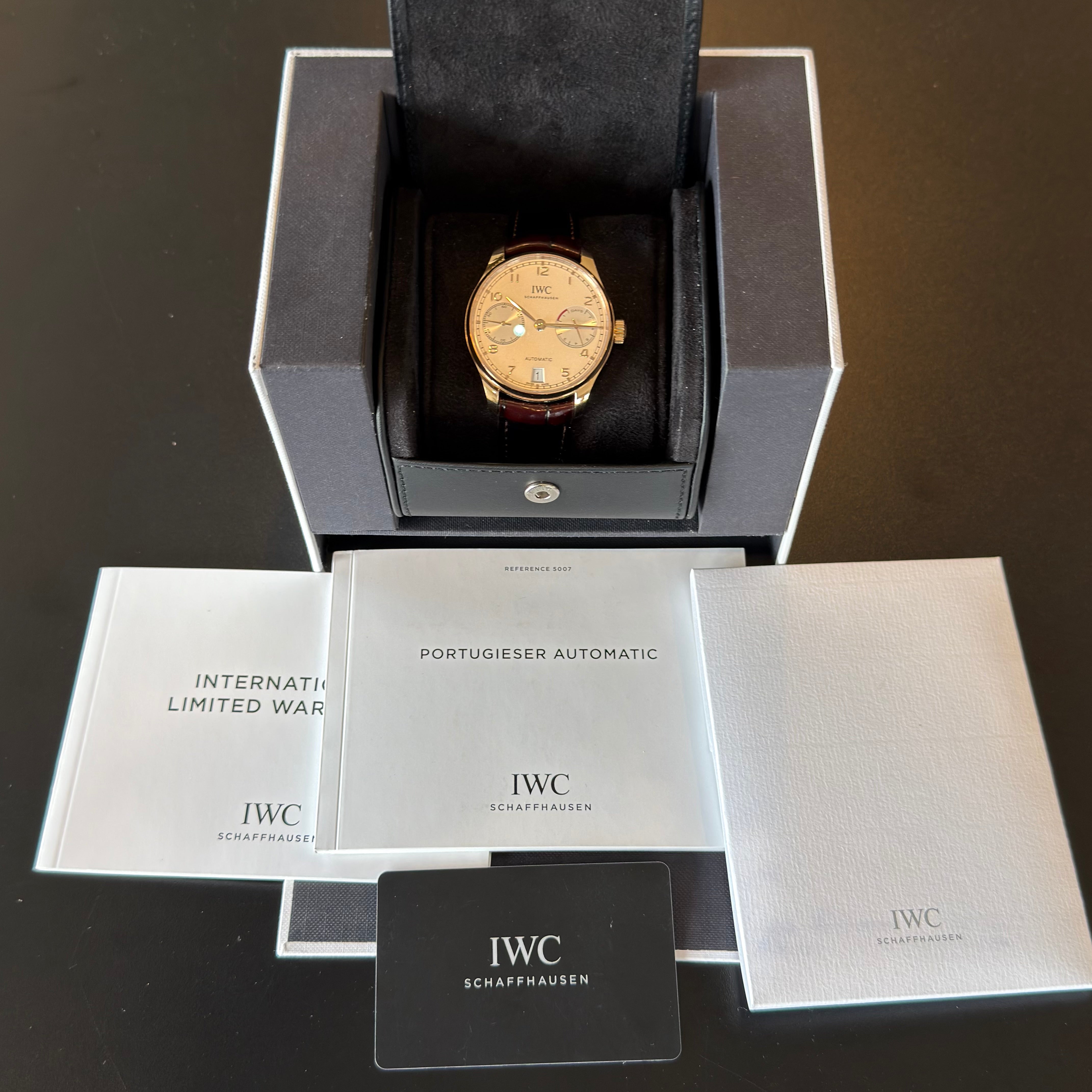 IWC Portugieser Automatic Silver Dial IW500701