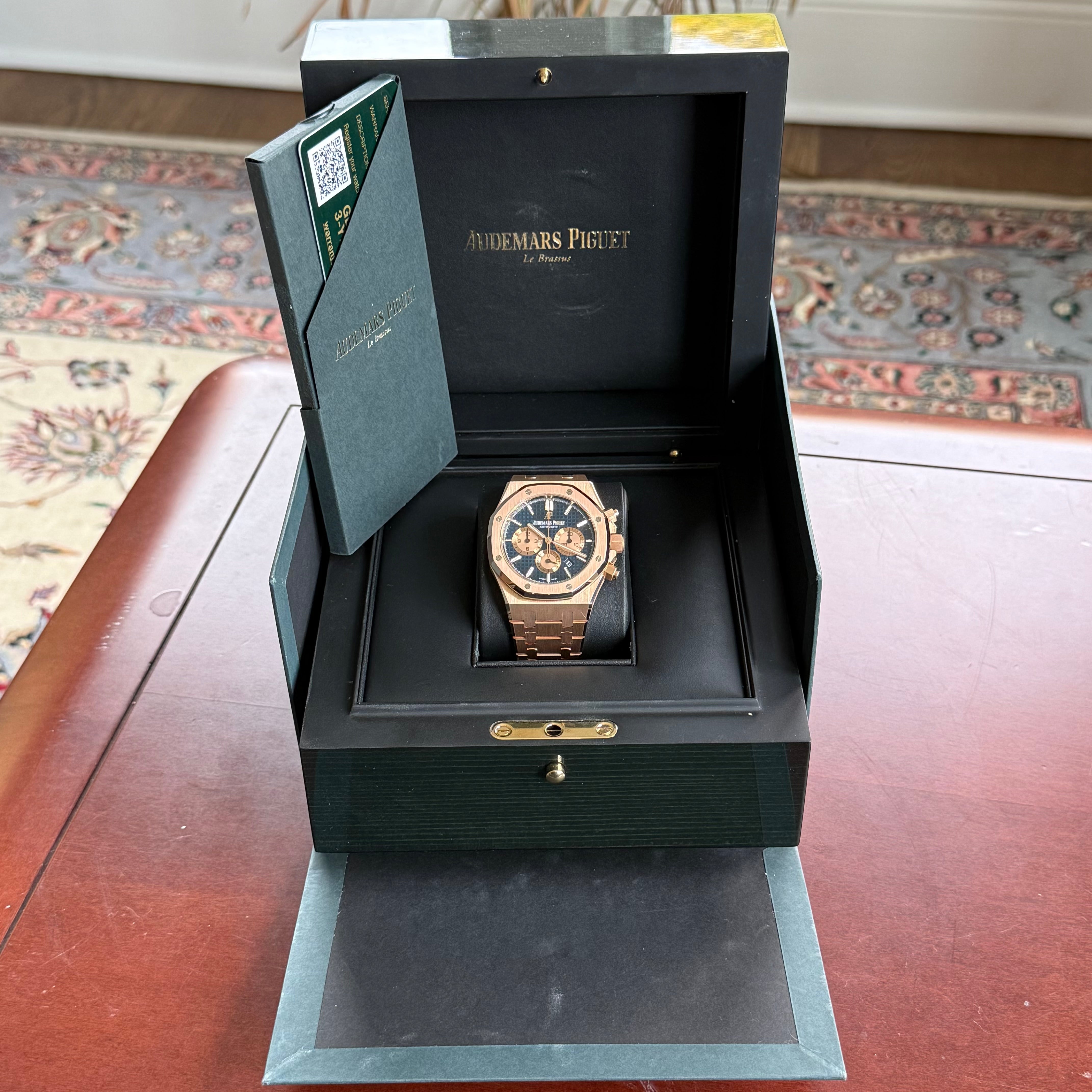 Audemars Piguet Royal Oak Chronograph Blue Dial 26331OR.OO.D315CR.01