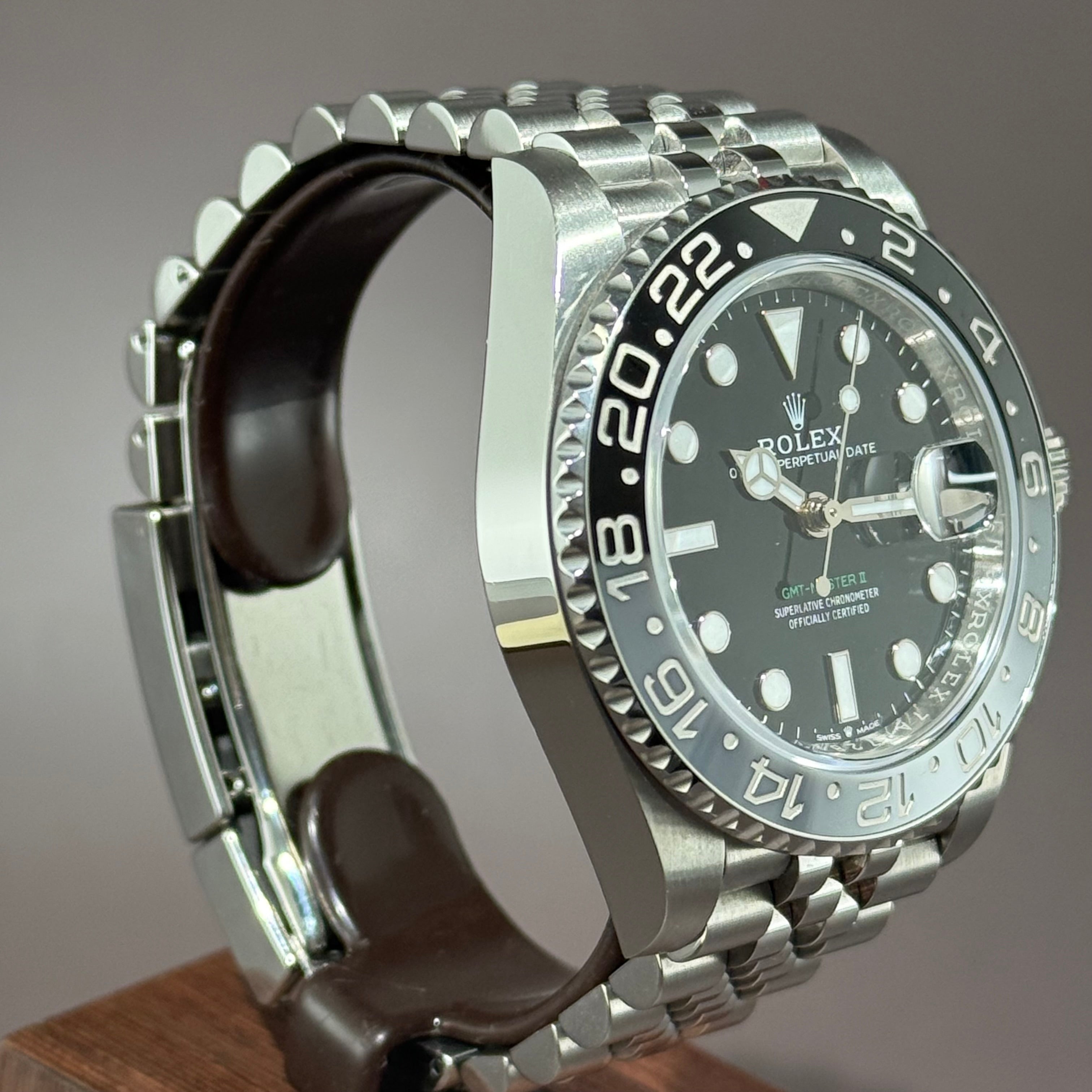 Rolex GMT-Master II Bruce Wayne Black Dial 126710GRNR