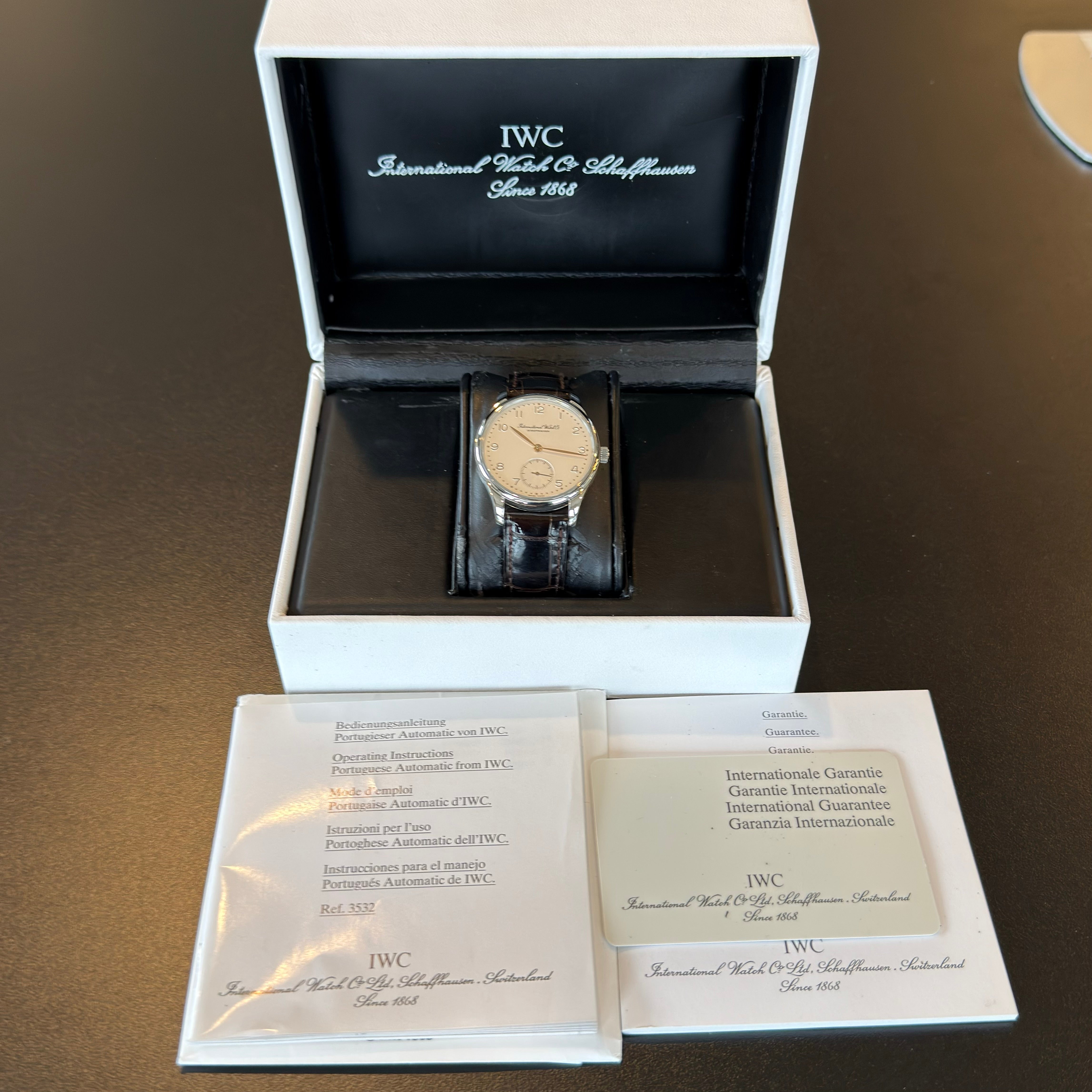 IWC Portuguese Automatic Silver Dial IW3531