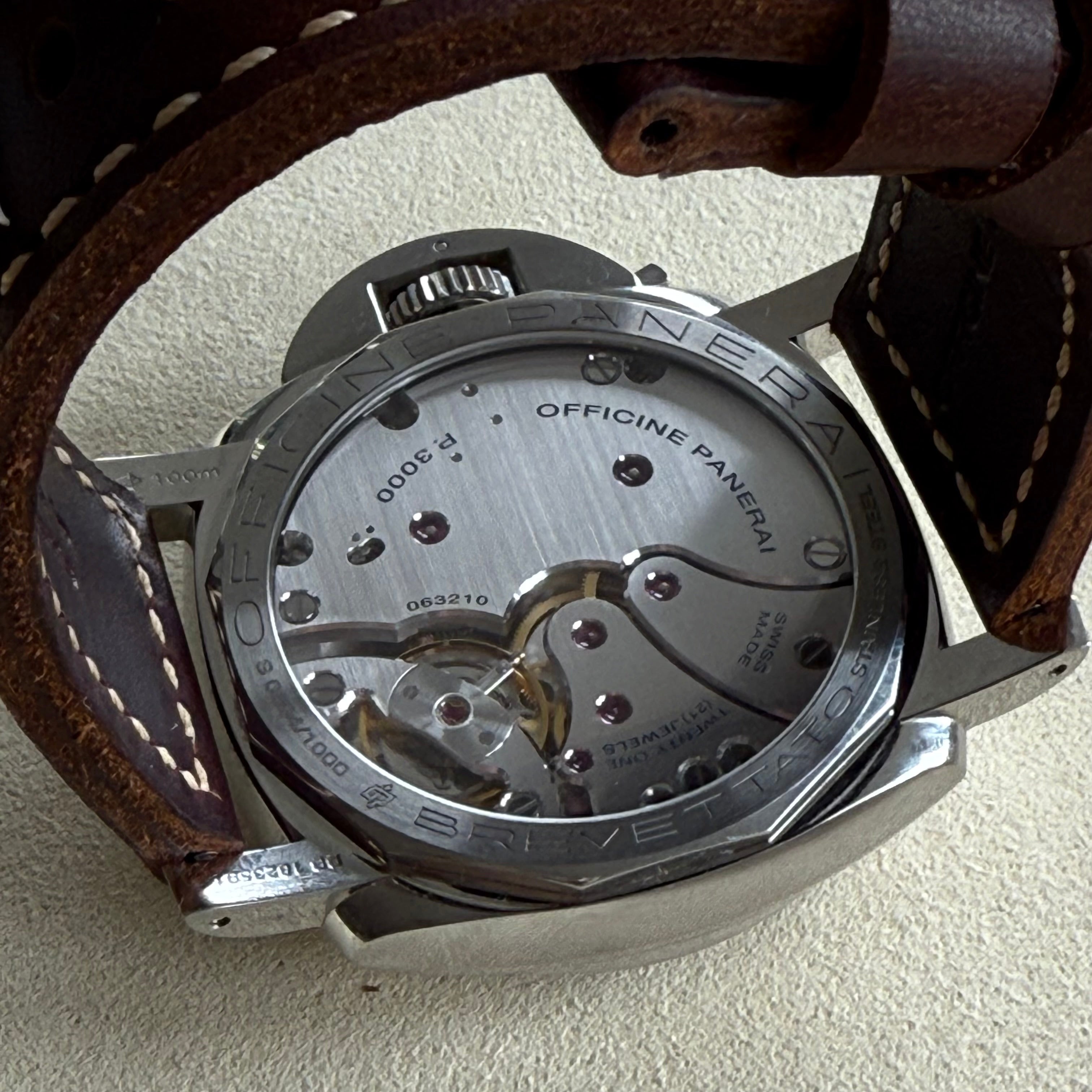 Panerai Luminor 1950 Black Dial pam00673