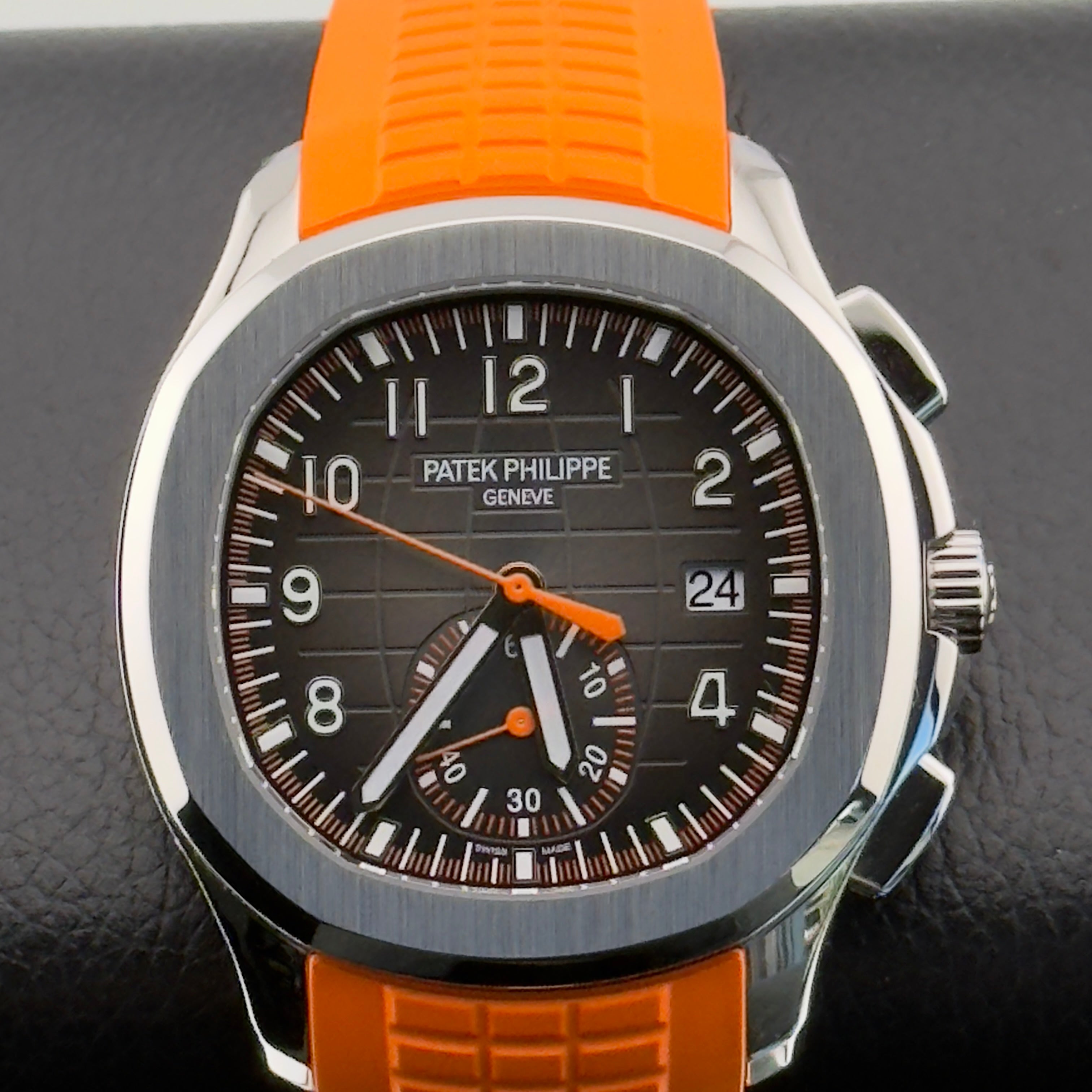 Patek Philippe Aquanaut Chronograph Black Dial 5968A-001