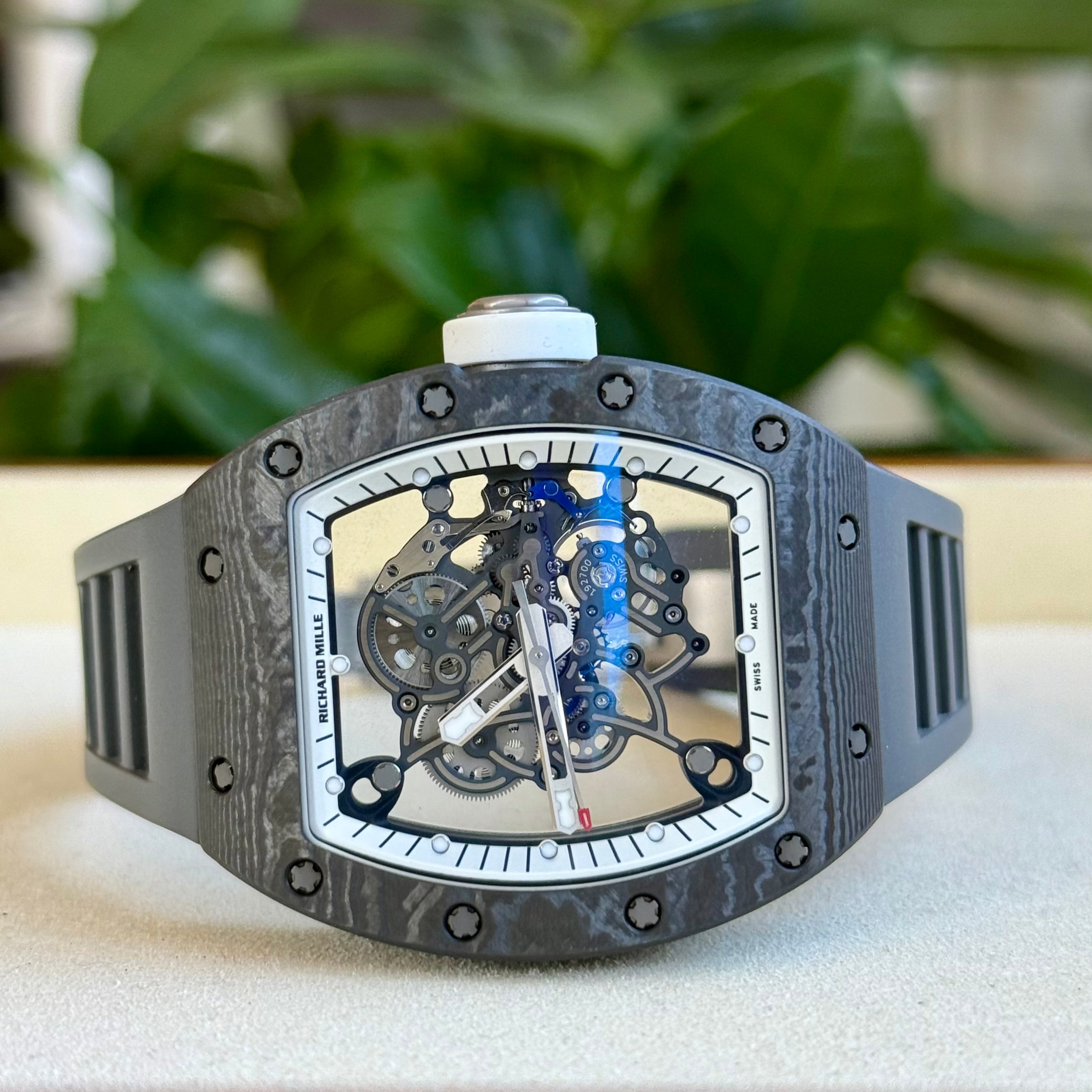 Richard Mille Rm055 Bubba Watson Skeleton Dial RM055
