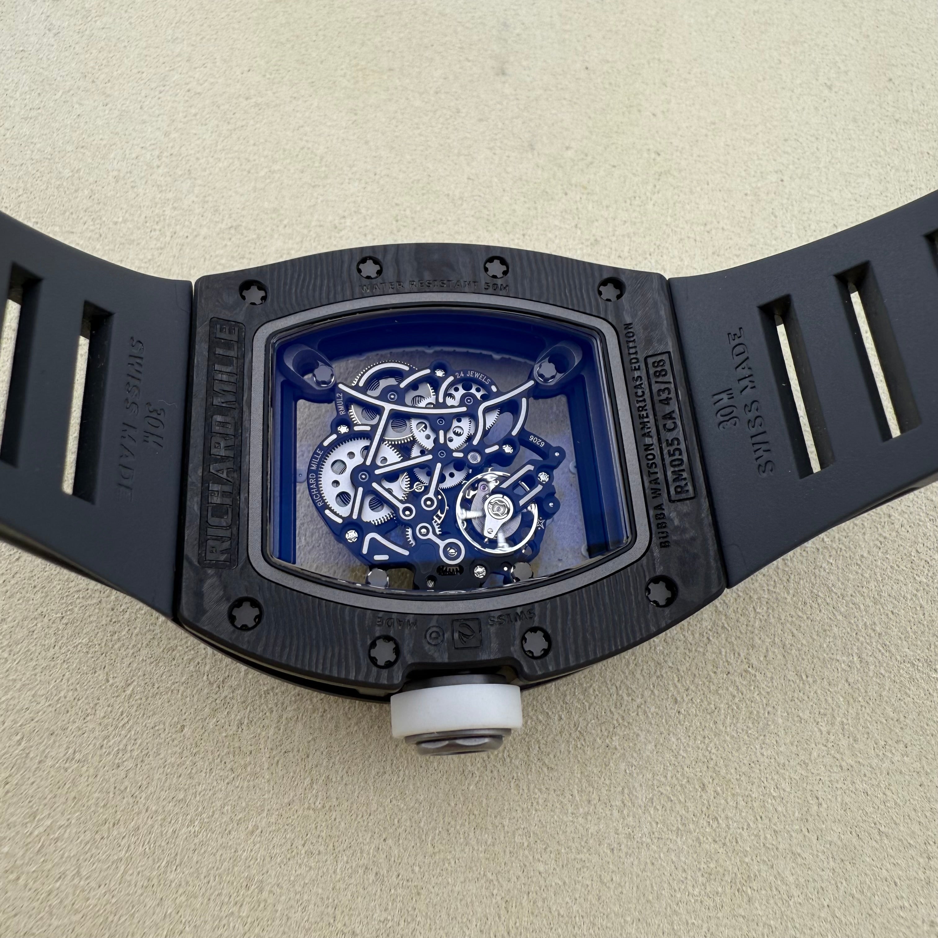 Richard Mille Rm055 Bubba Watson Skeleton Dial RM055