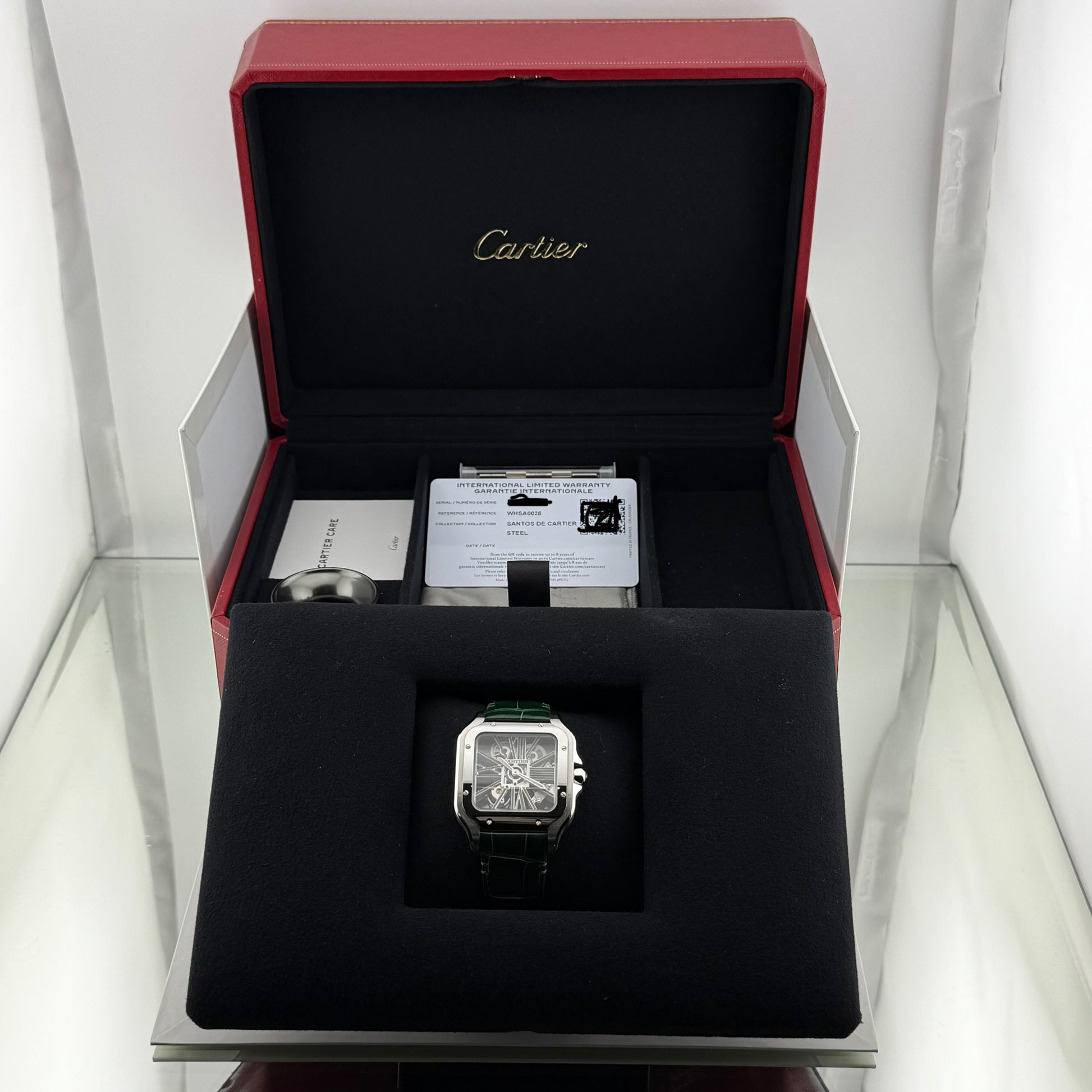 Cartier Santos de Cartier Large Skeleton Dial WHSA0028