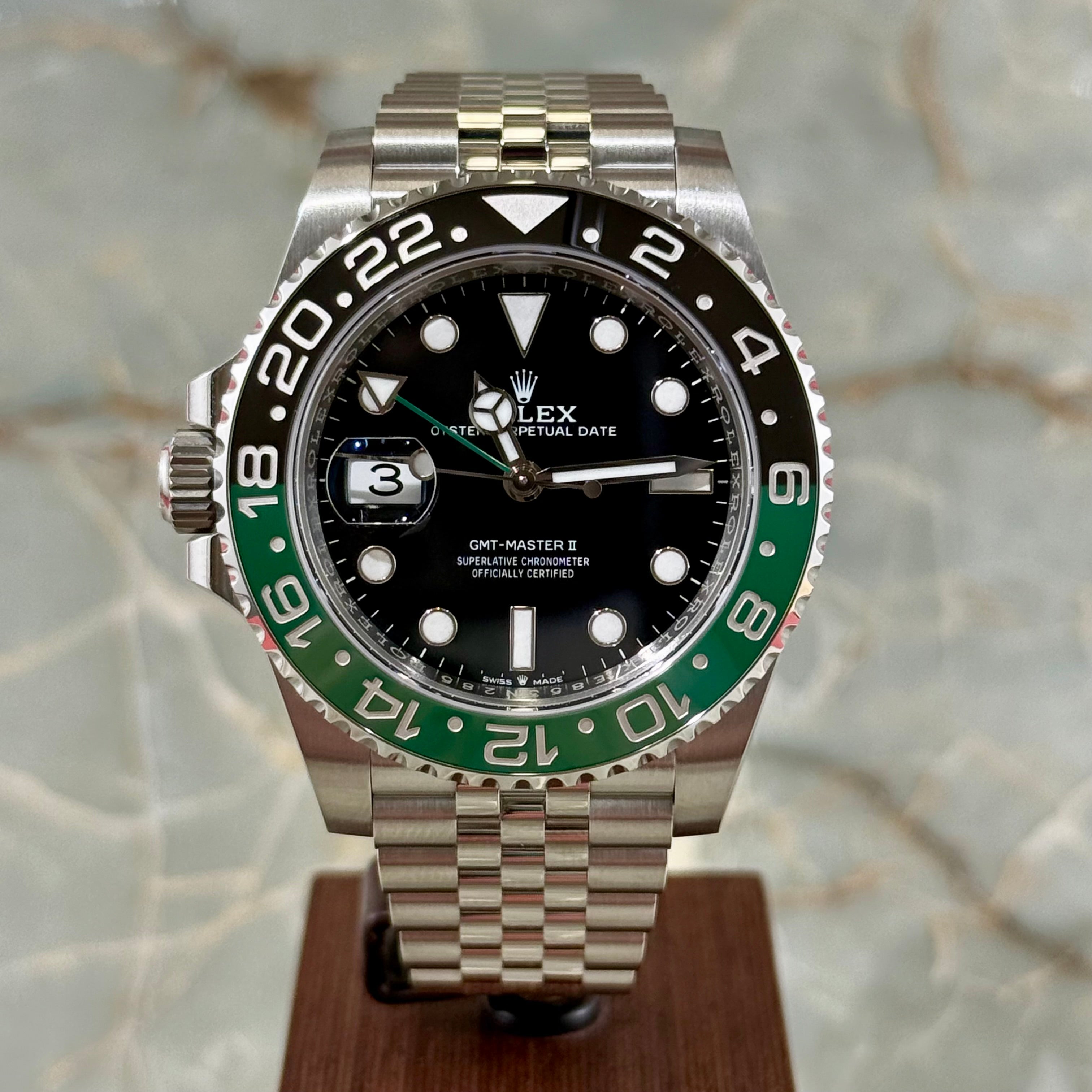 Rolex GMT-Master II "Sprite" Black Dial 126720VTNR