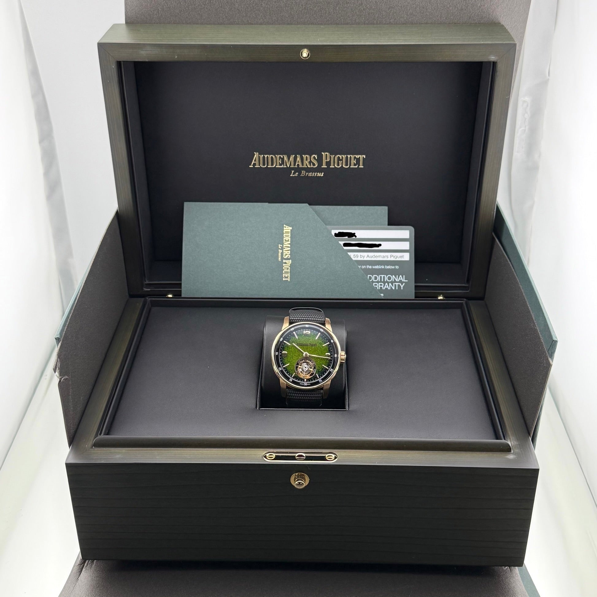 Audemars Piguet Code 11.59 Flying Tourbillon Green Dial 26396NR.OO.D002KB.01