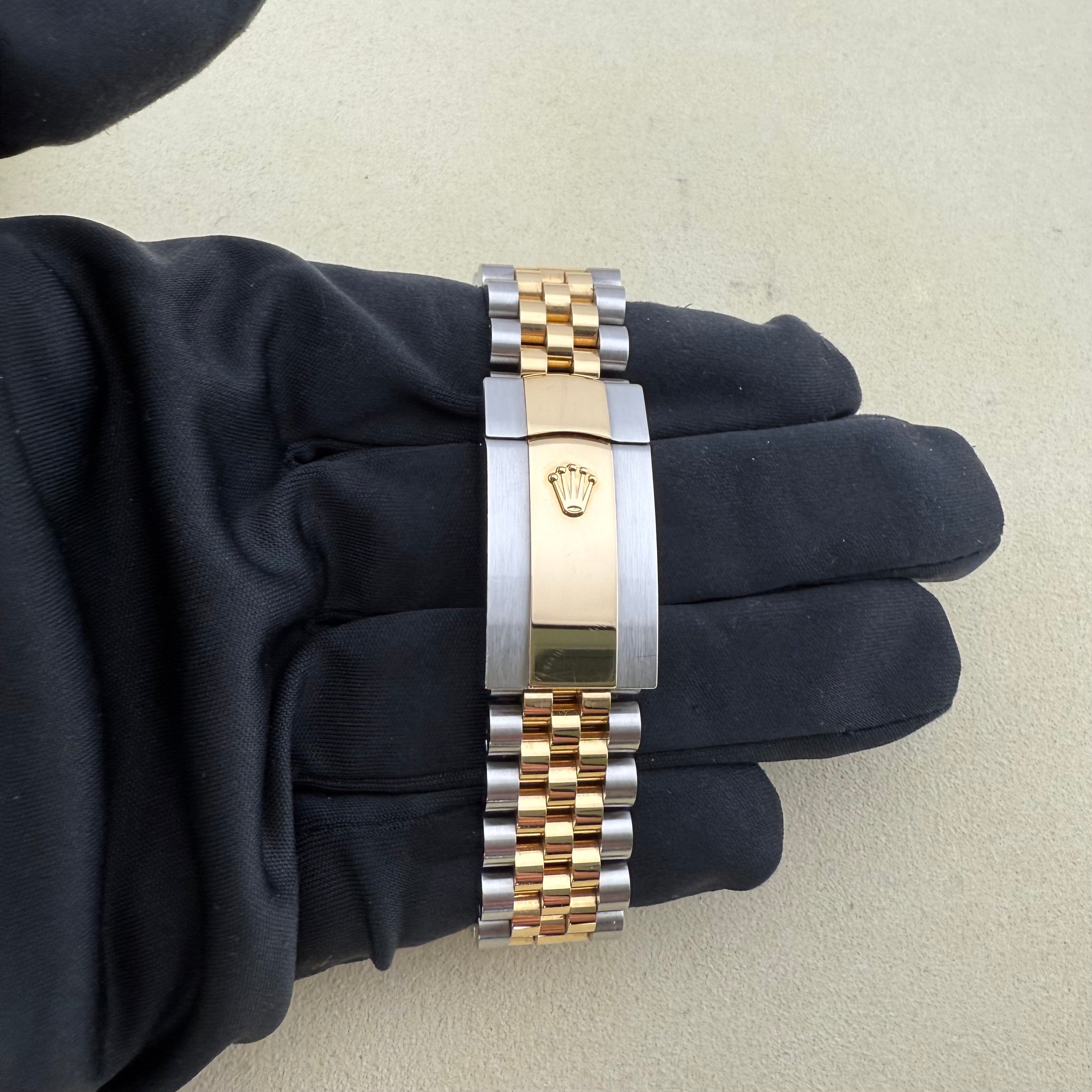 Rolex Datejust Silver Roman Dial 126233