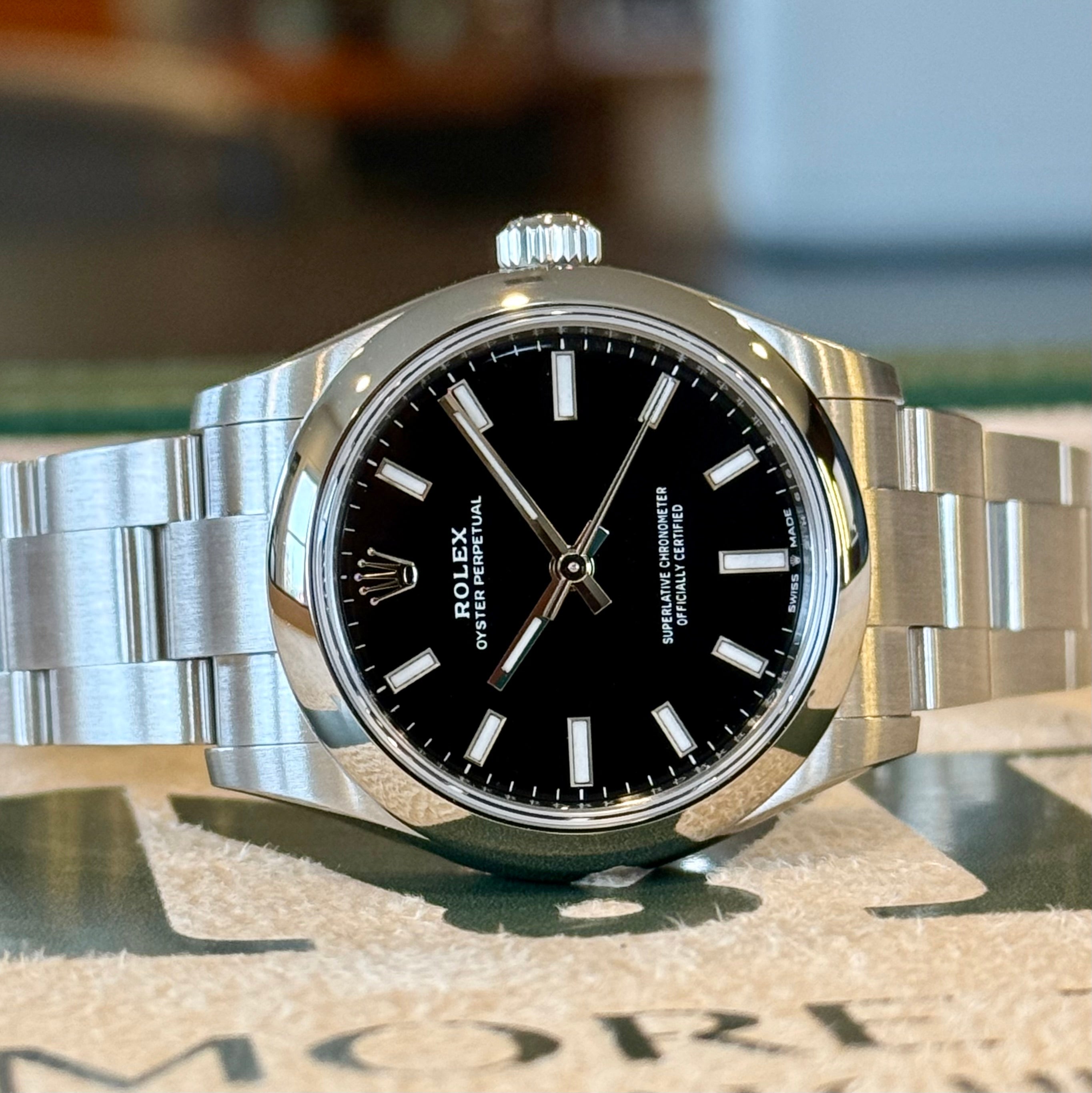 Rolex Oyster Perpetual 31 Black Dial 277200