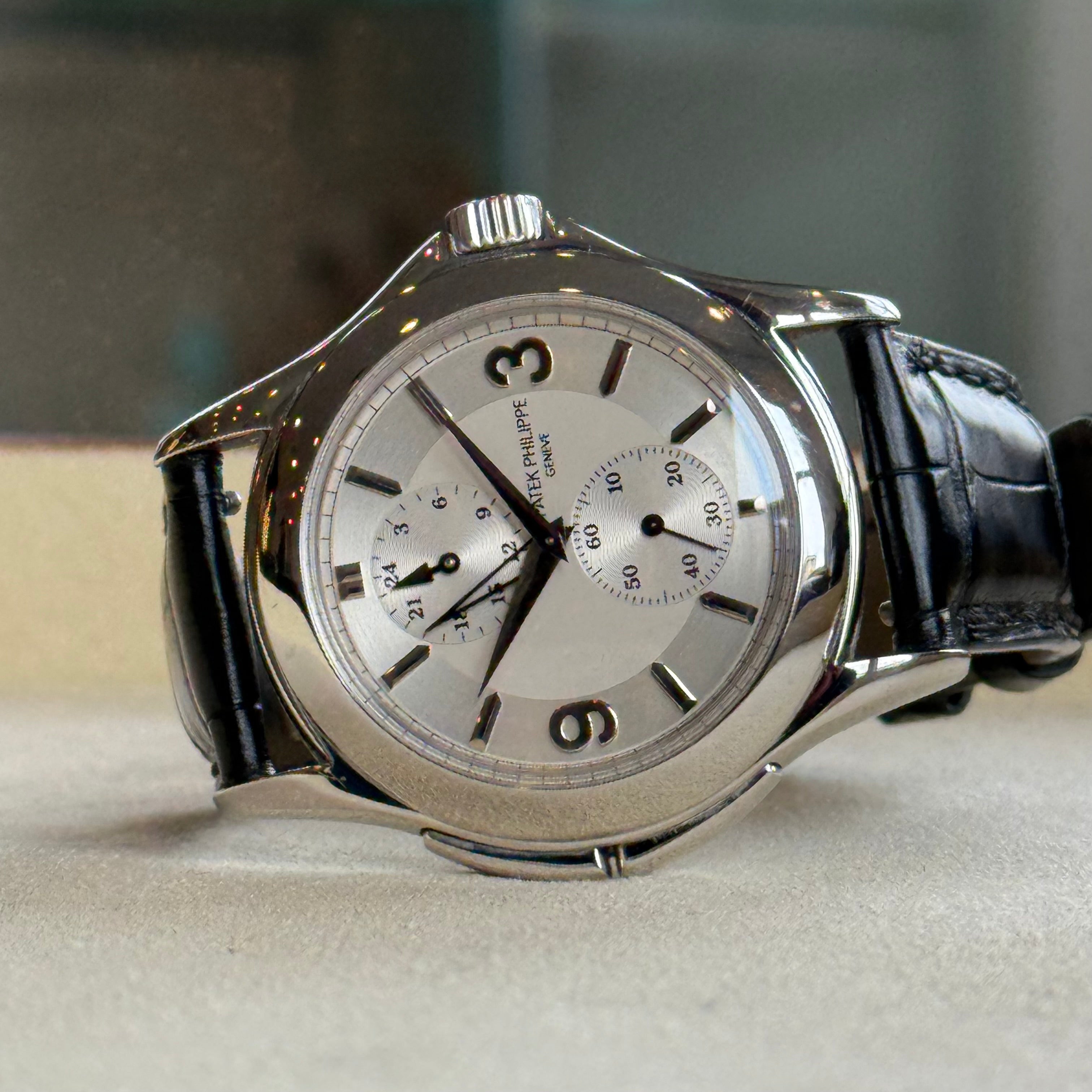 Patek Philippe Travel Time White Dial 5134G-011