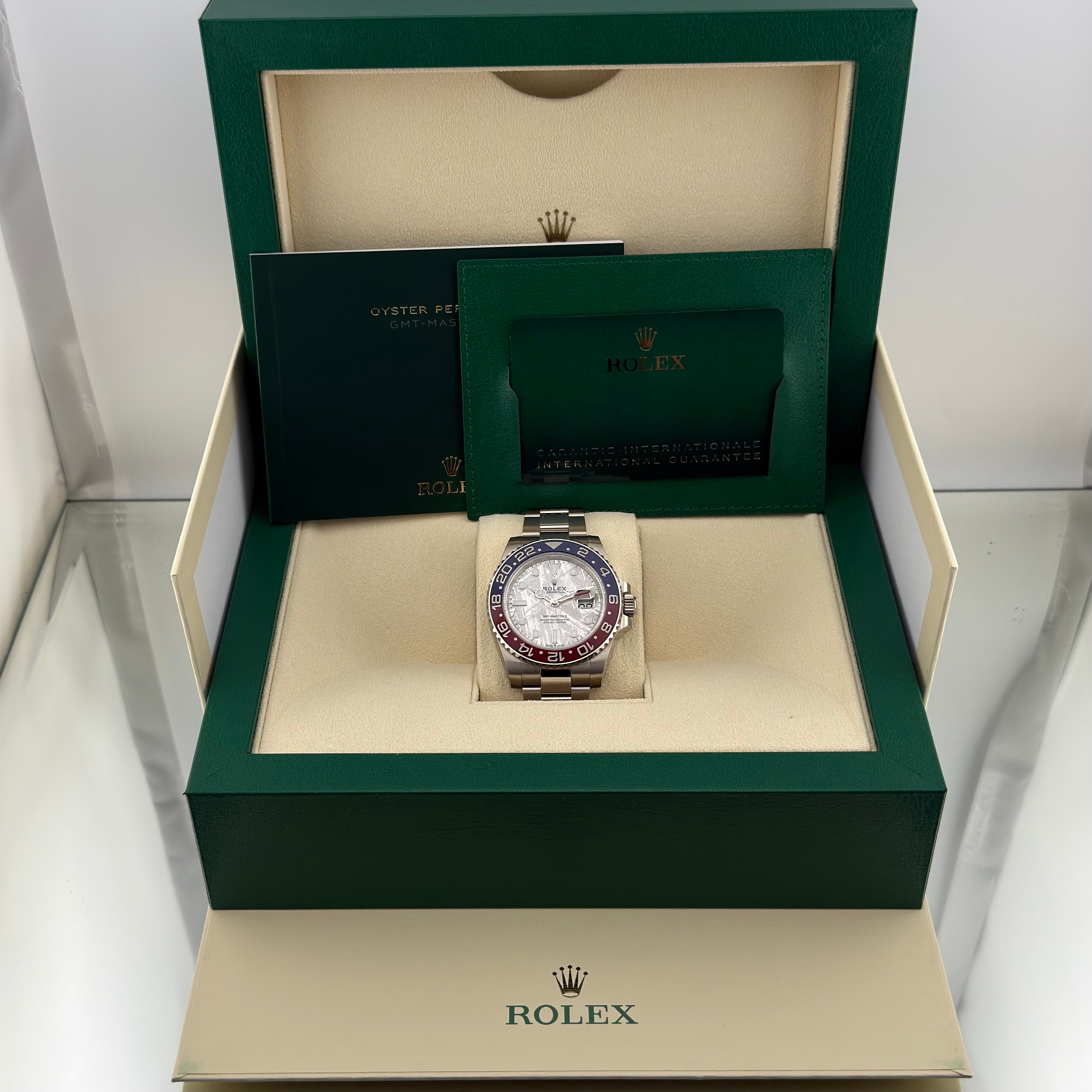 Rolex GMT-Master II Pepsi Meteorite Dial 126719BLRO