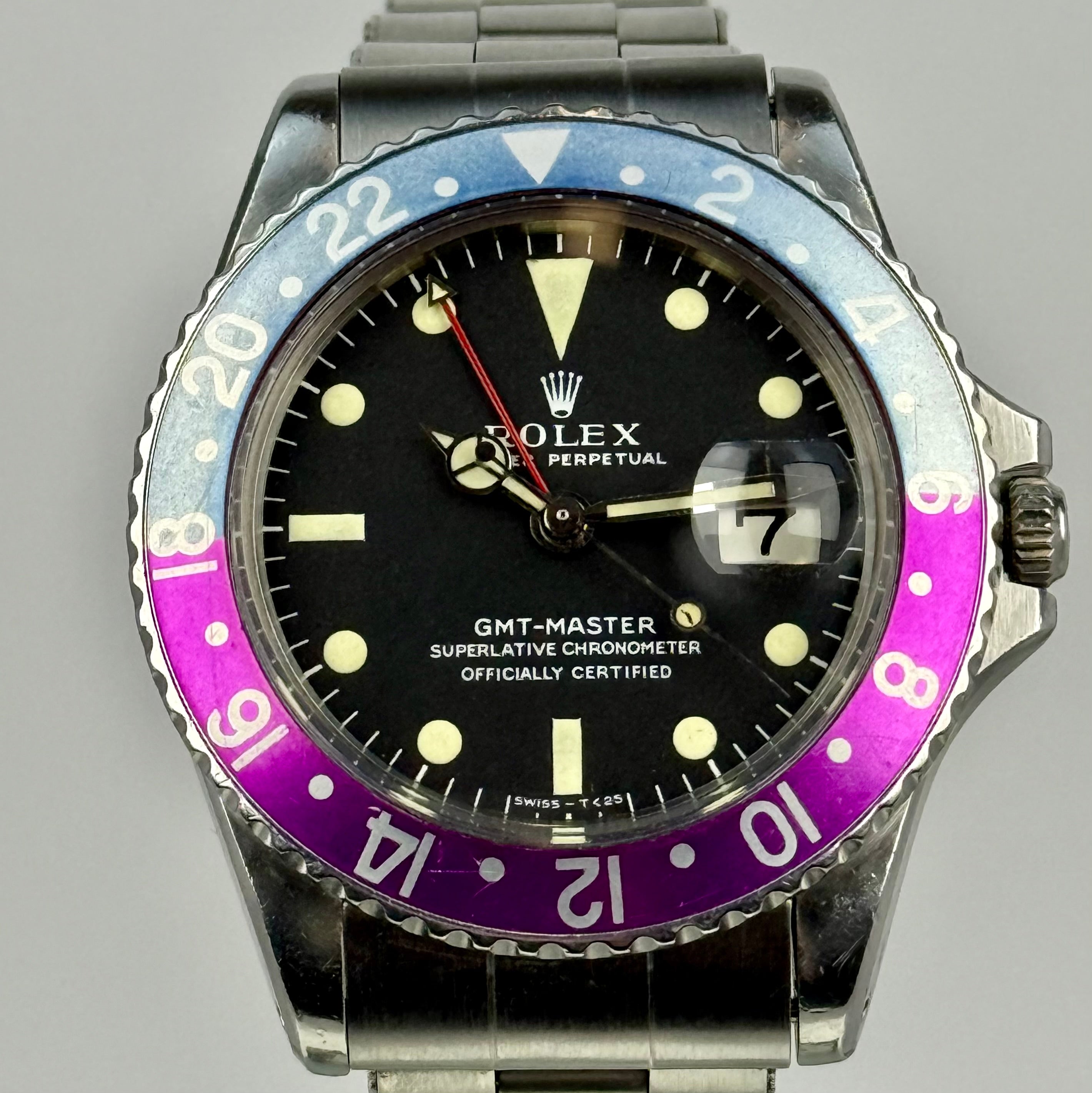 Rolex Gmt-Master Black Dial 1675