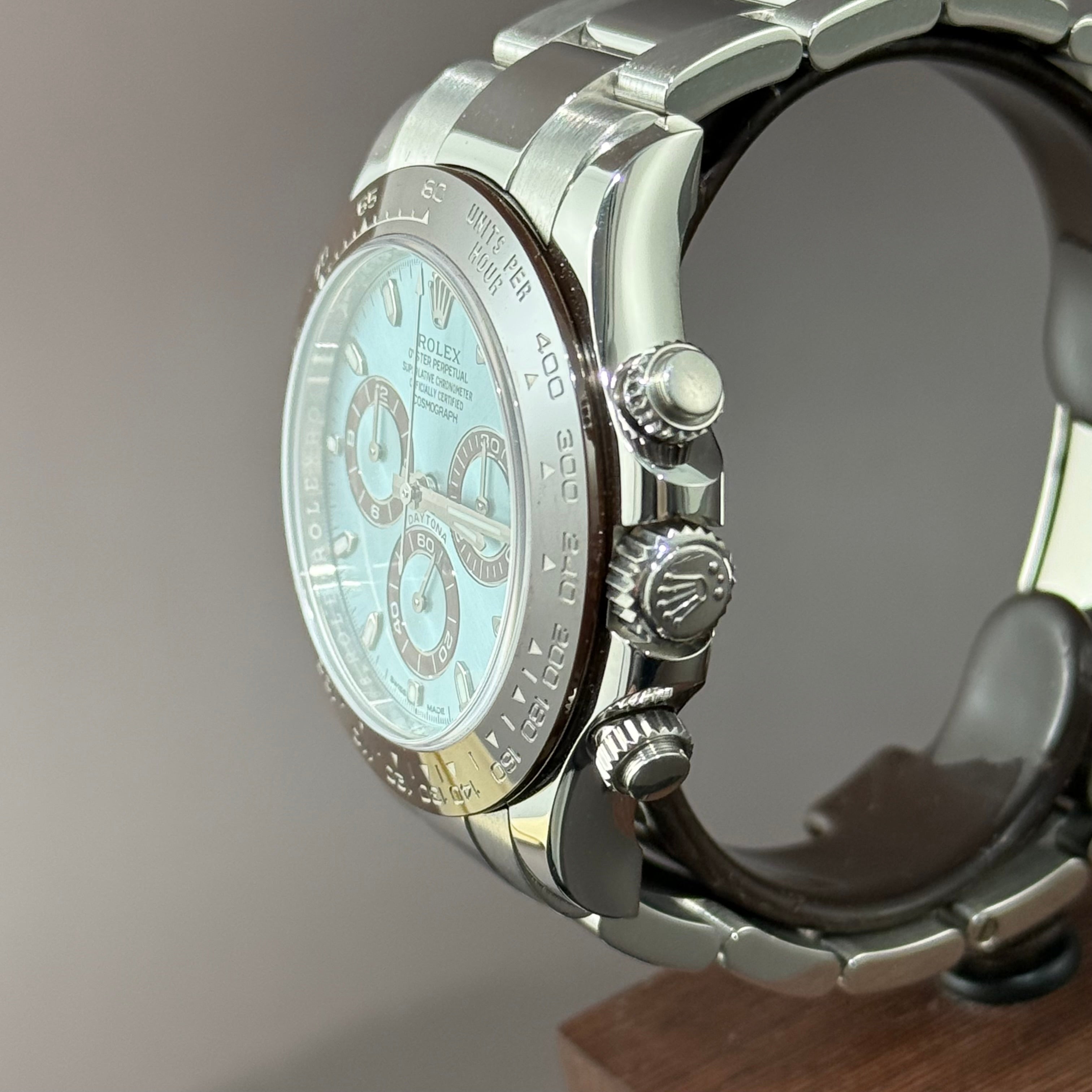 Rolex Daytona Ice Blue Index Dial 116506