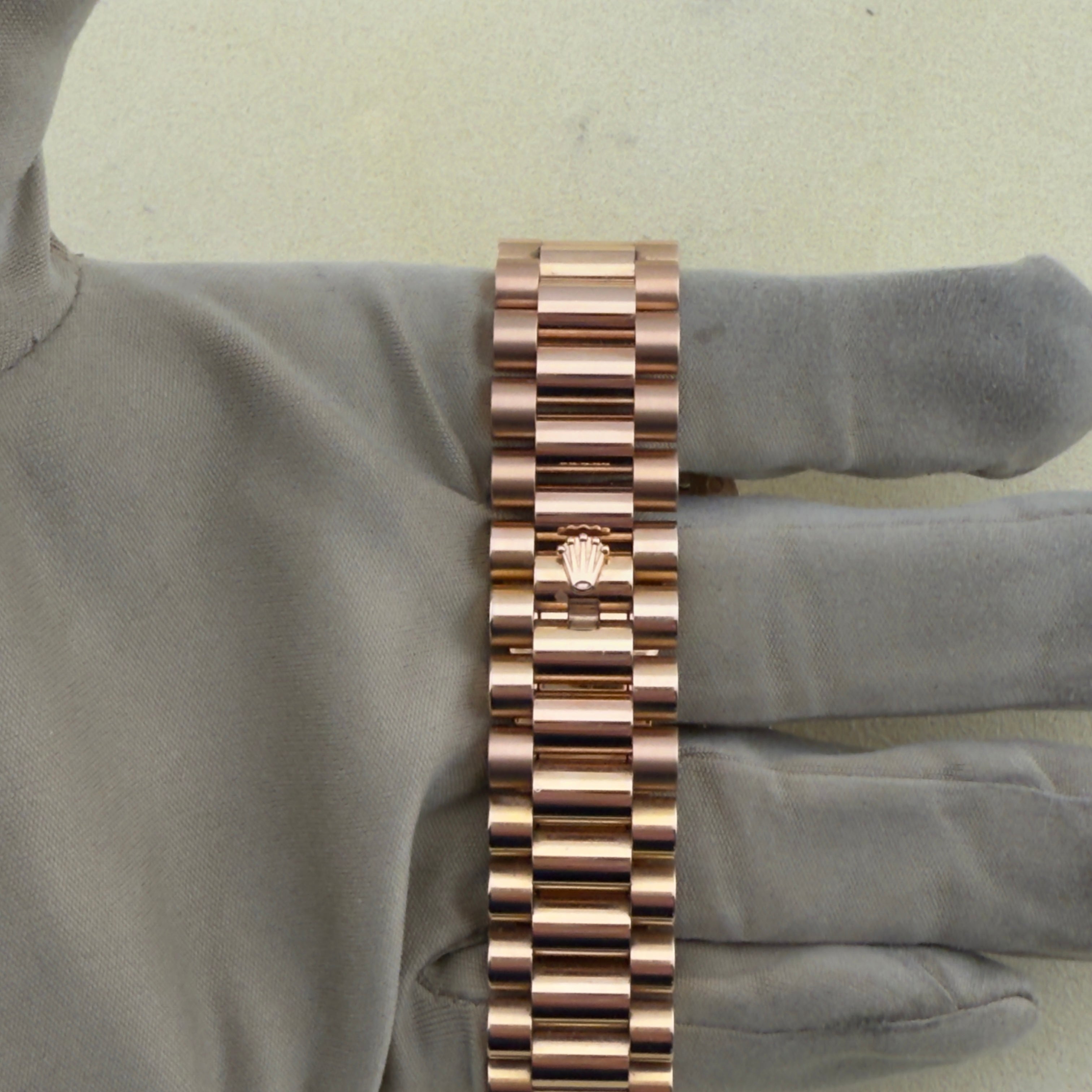 Rolex Day Date II Chocolate Roman Dial 218235