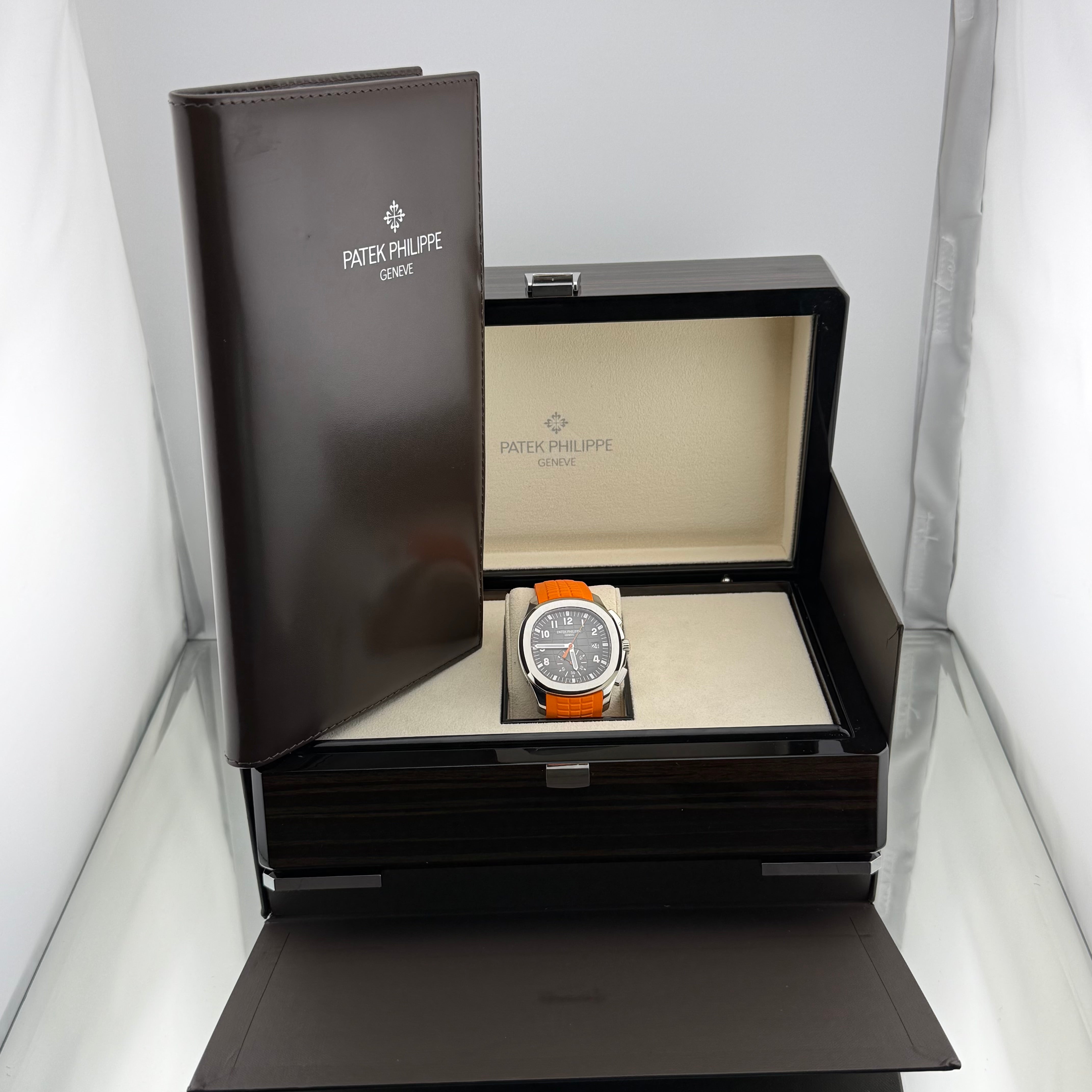 Patek Philippe Aquanaut Chronograph Black Dial 5968A-001