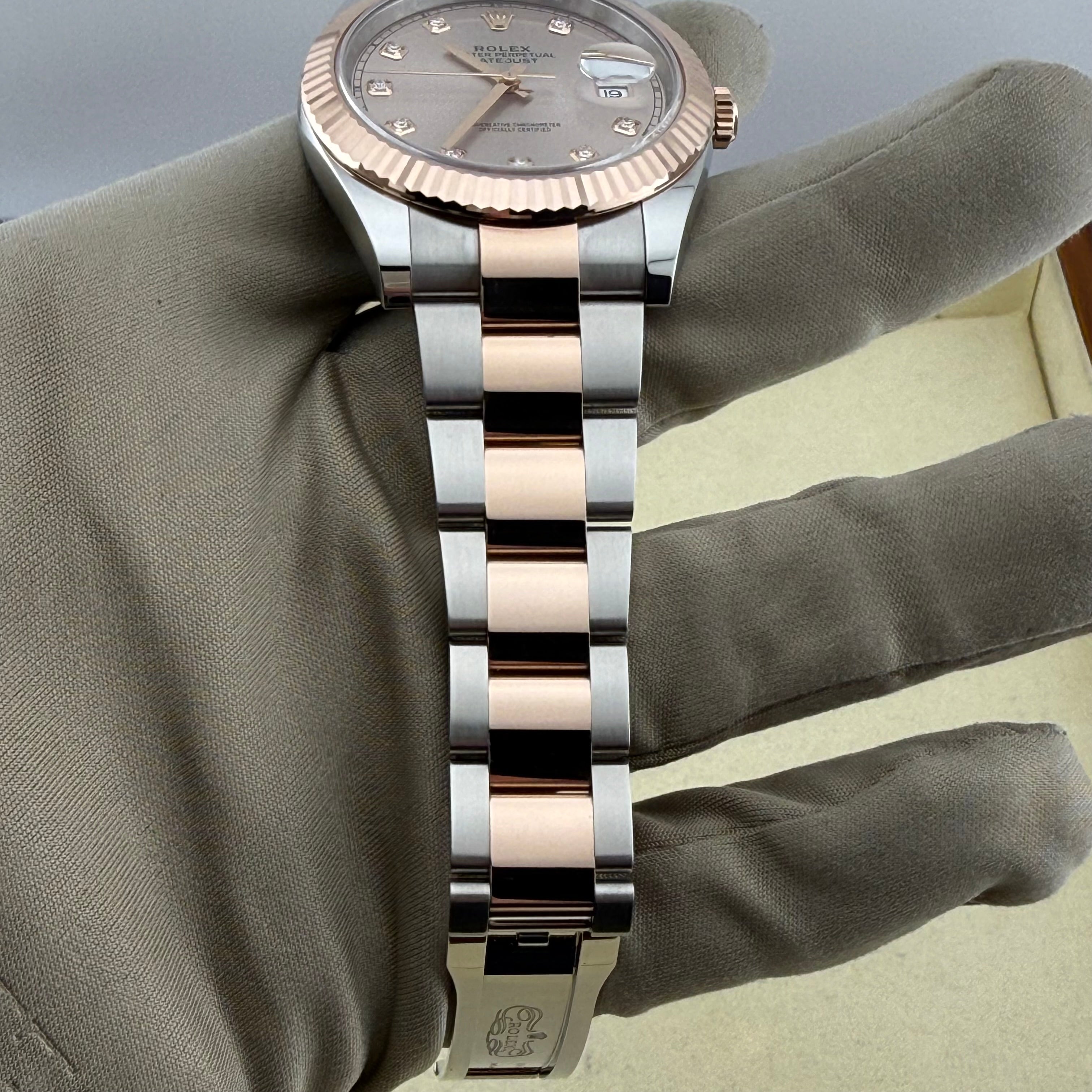 Rolex Datejust 41 Sundust Diamond Dial 126331