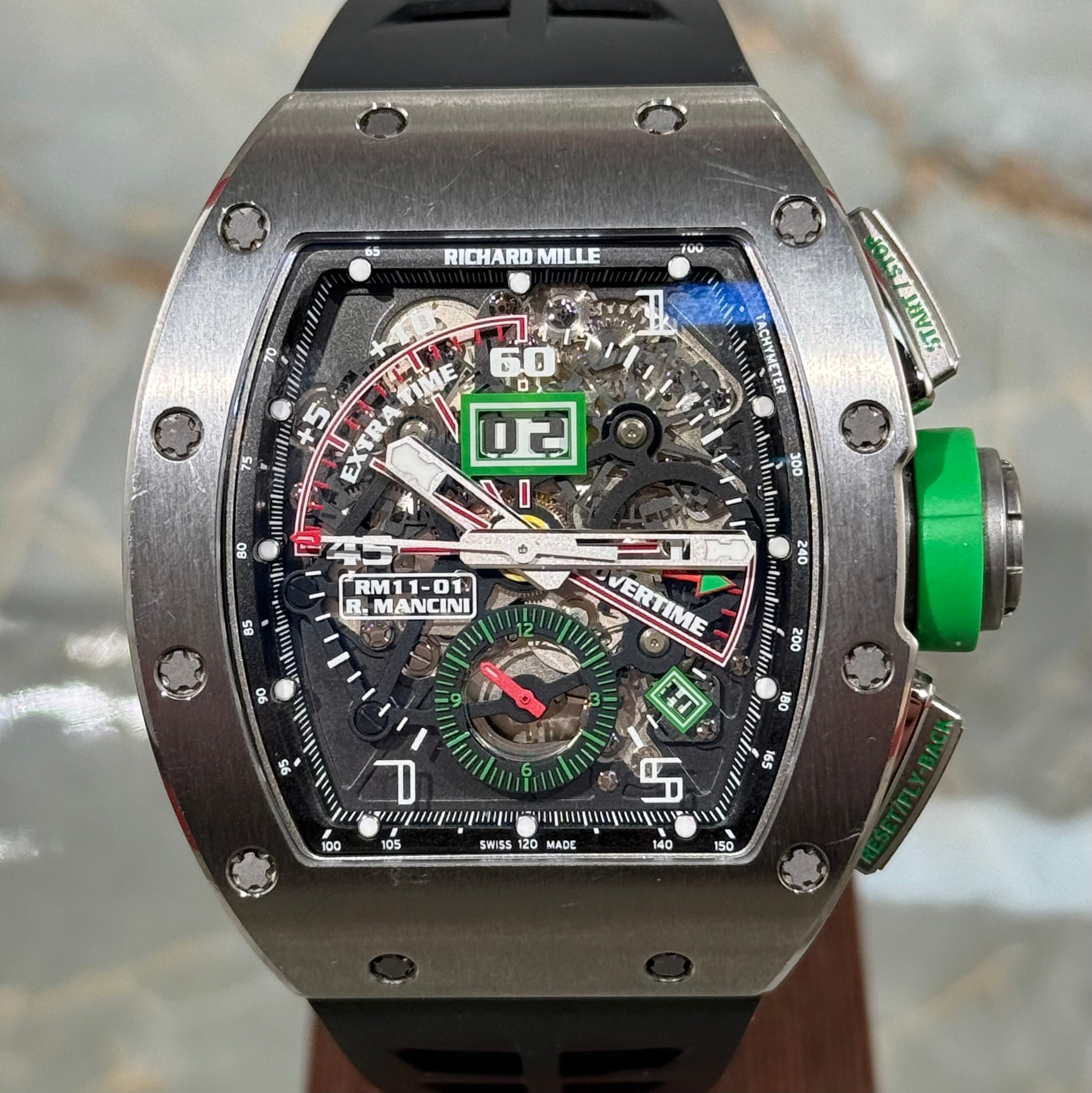 Richard Mille RM 11 Mancini Skeletonized Dial RM 11 Mancini