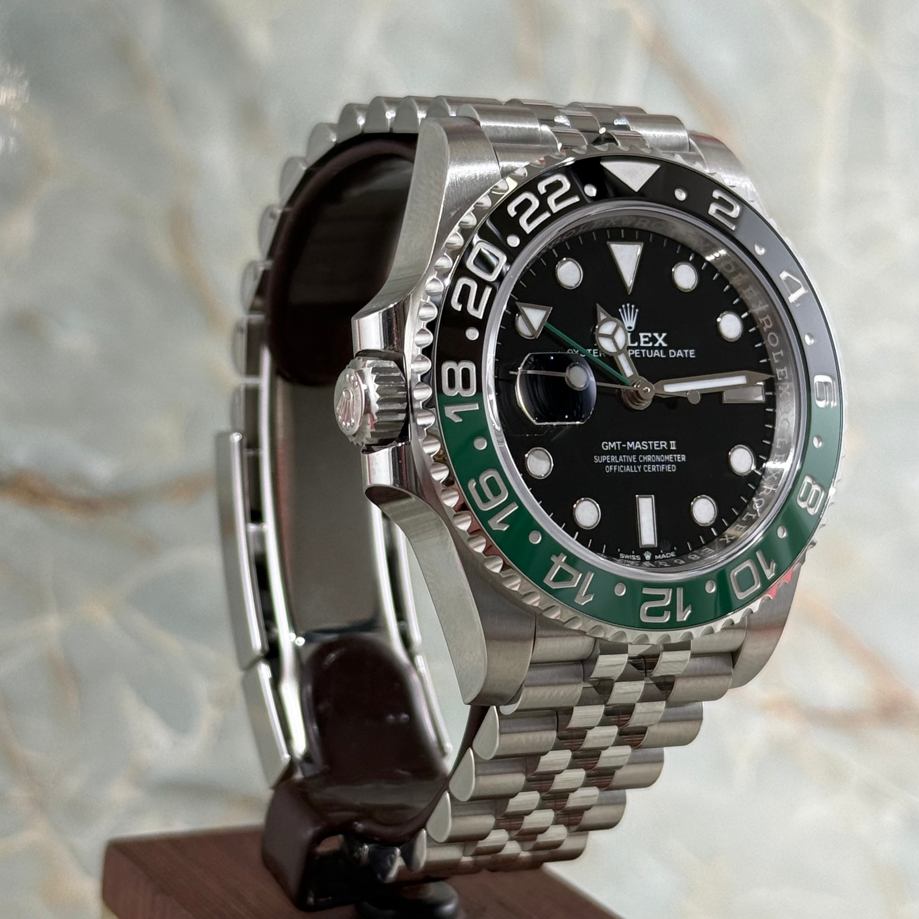 Rolex GMT-Master II "Sprite" Black Dial 126720VTNR
