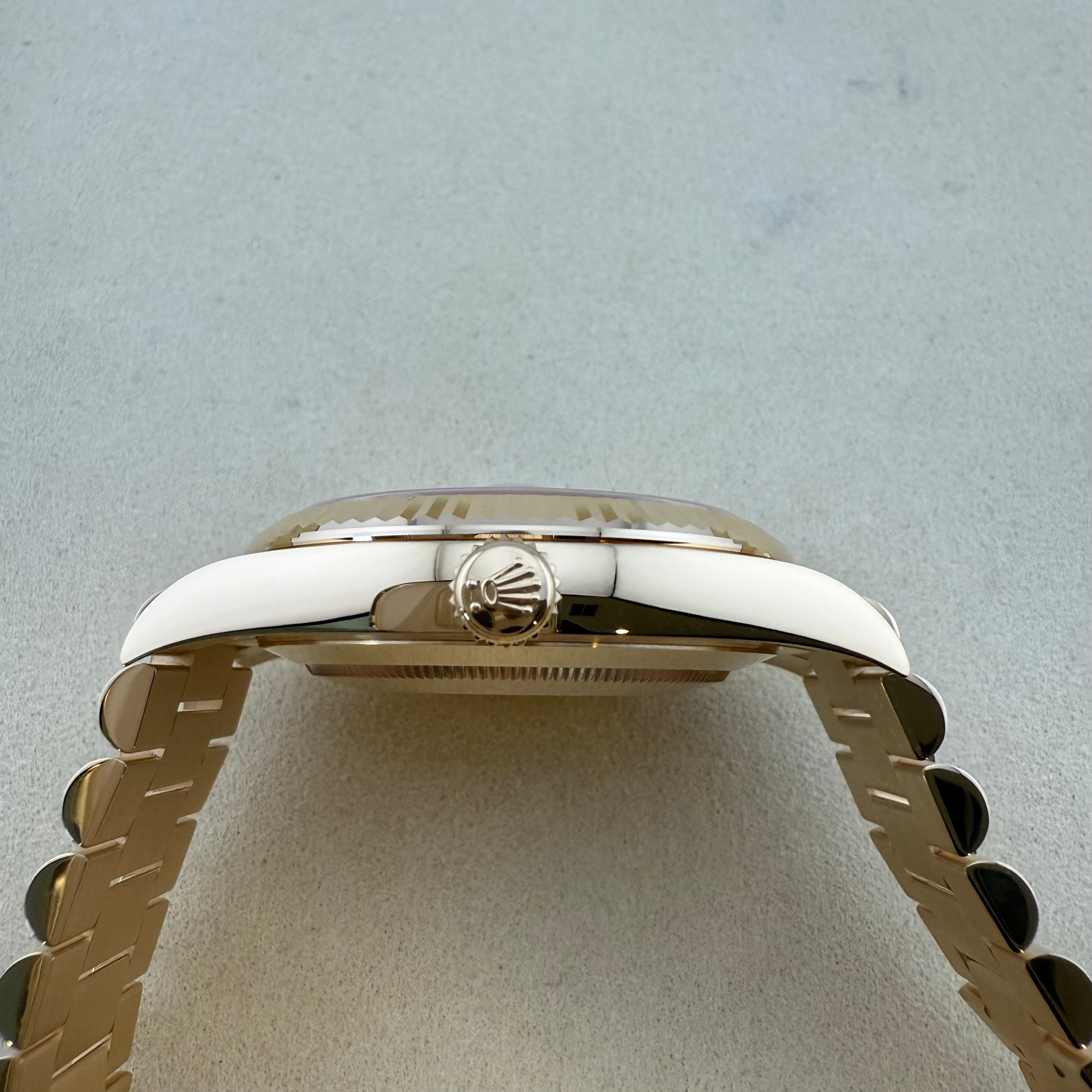 Rolex Day-Date 40 Silver Index Dial 228238