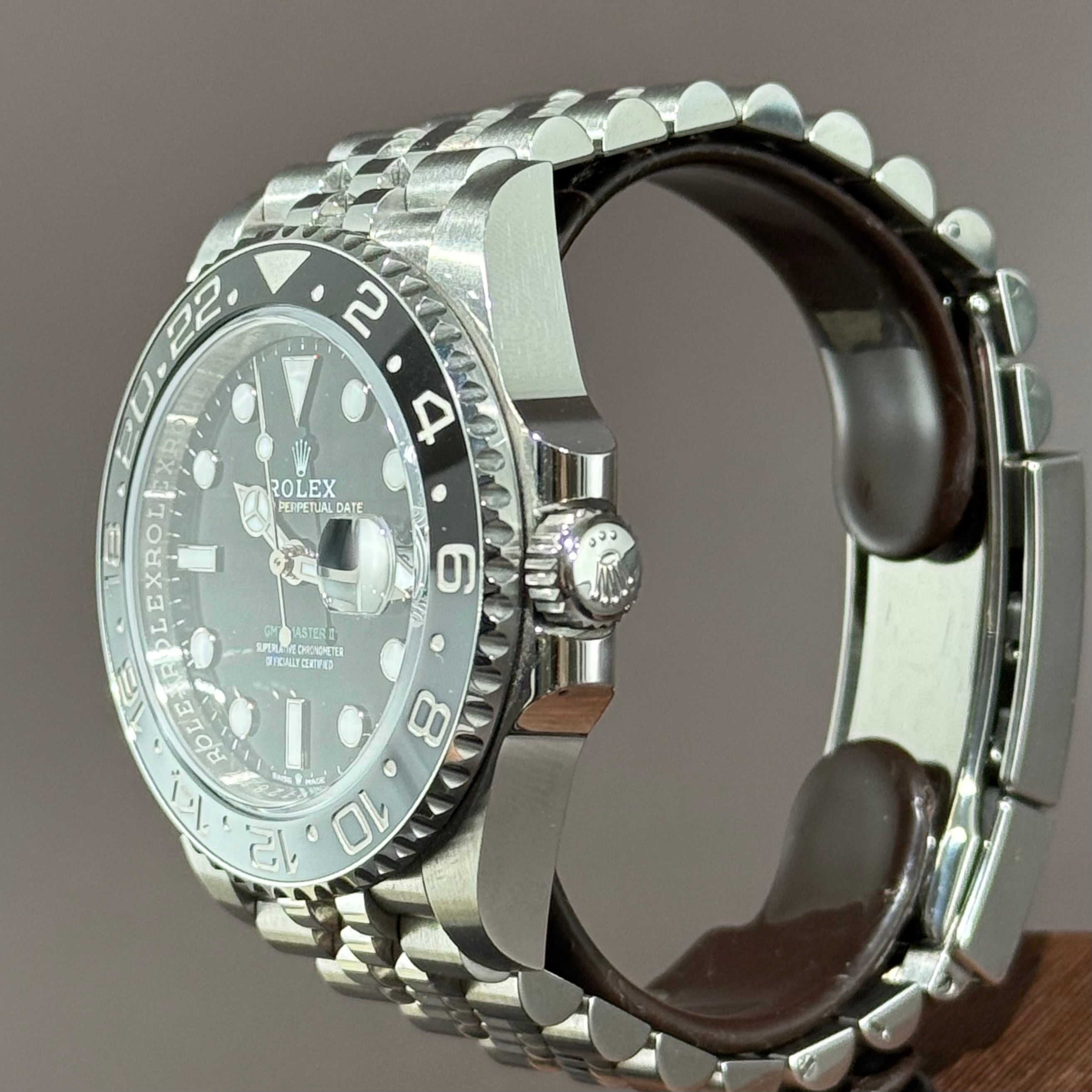 Rolex GMT-Master II Bruce Wayne Black Dial 126710GRNR