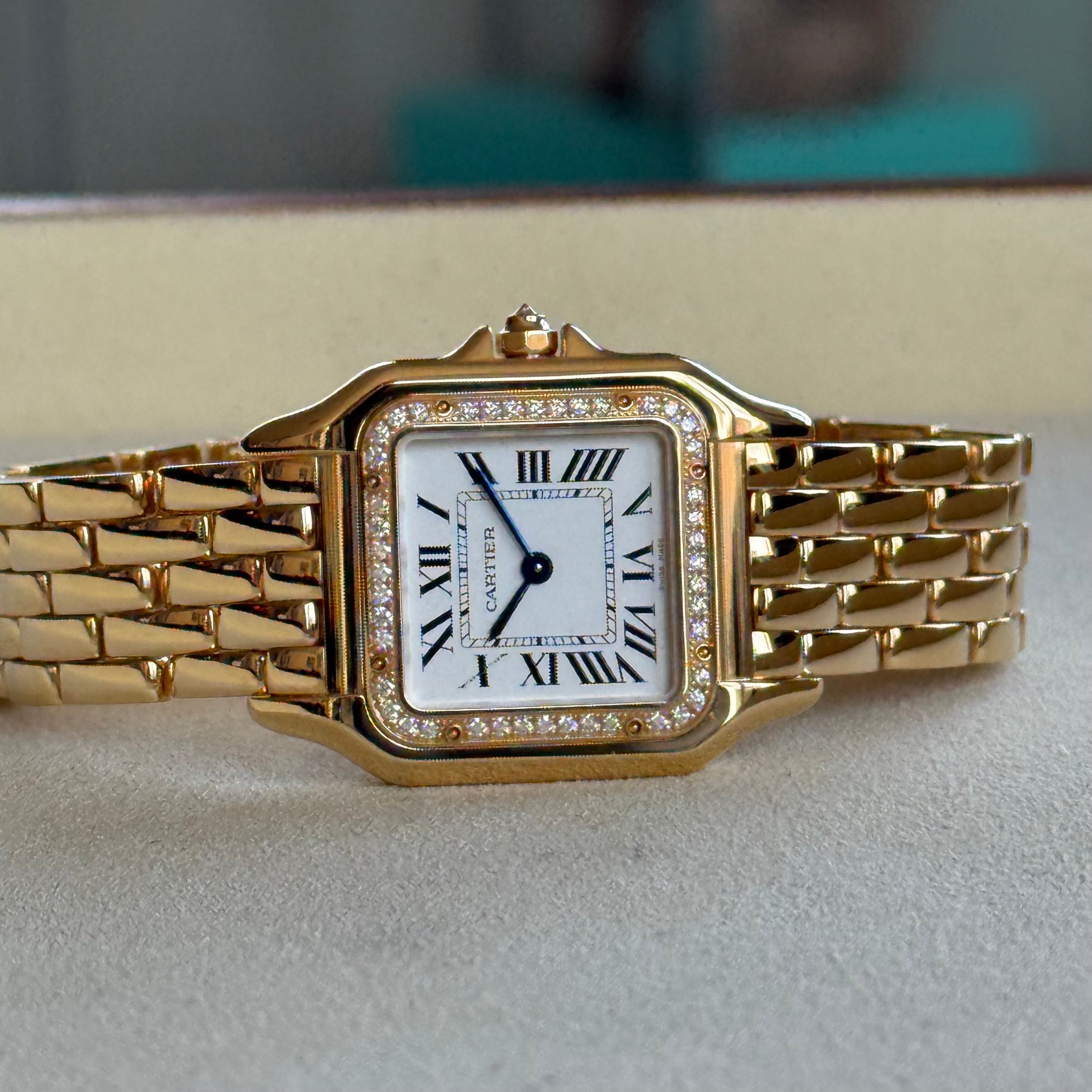 Cartier Panthere Med Silver Dial WJPN0016