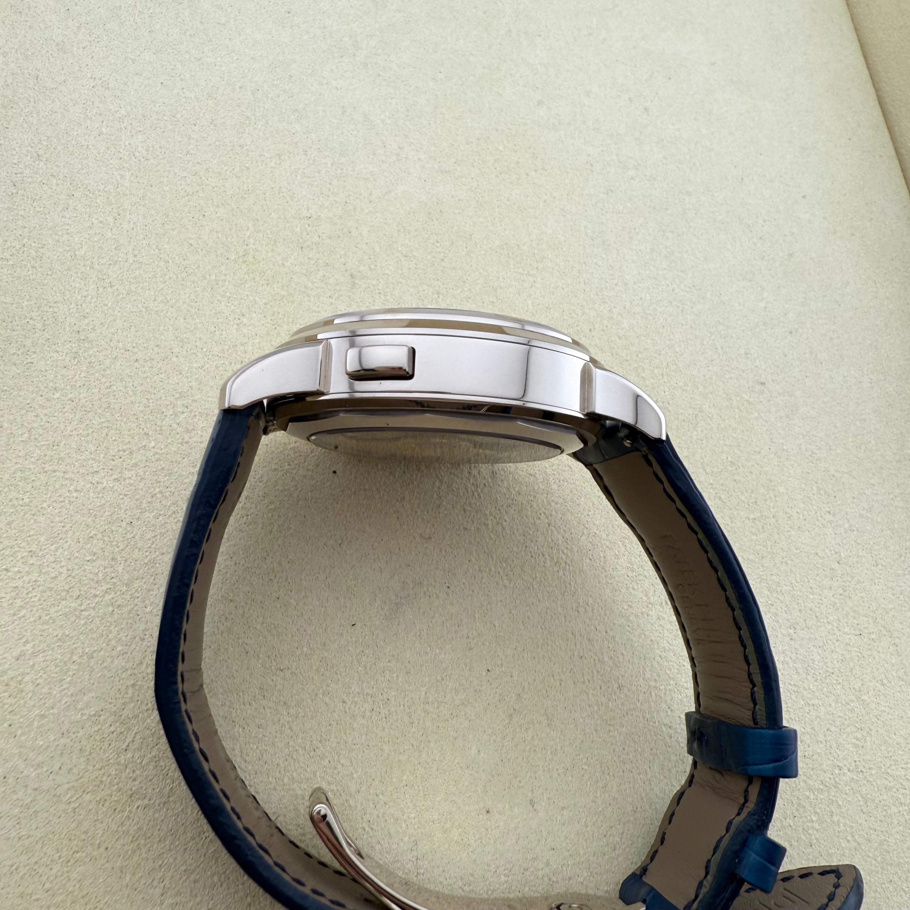 Patek Philippe Complications World Time Chronograph Blue Dial 5930G-010