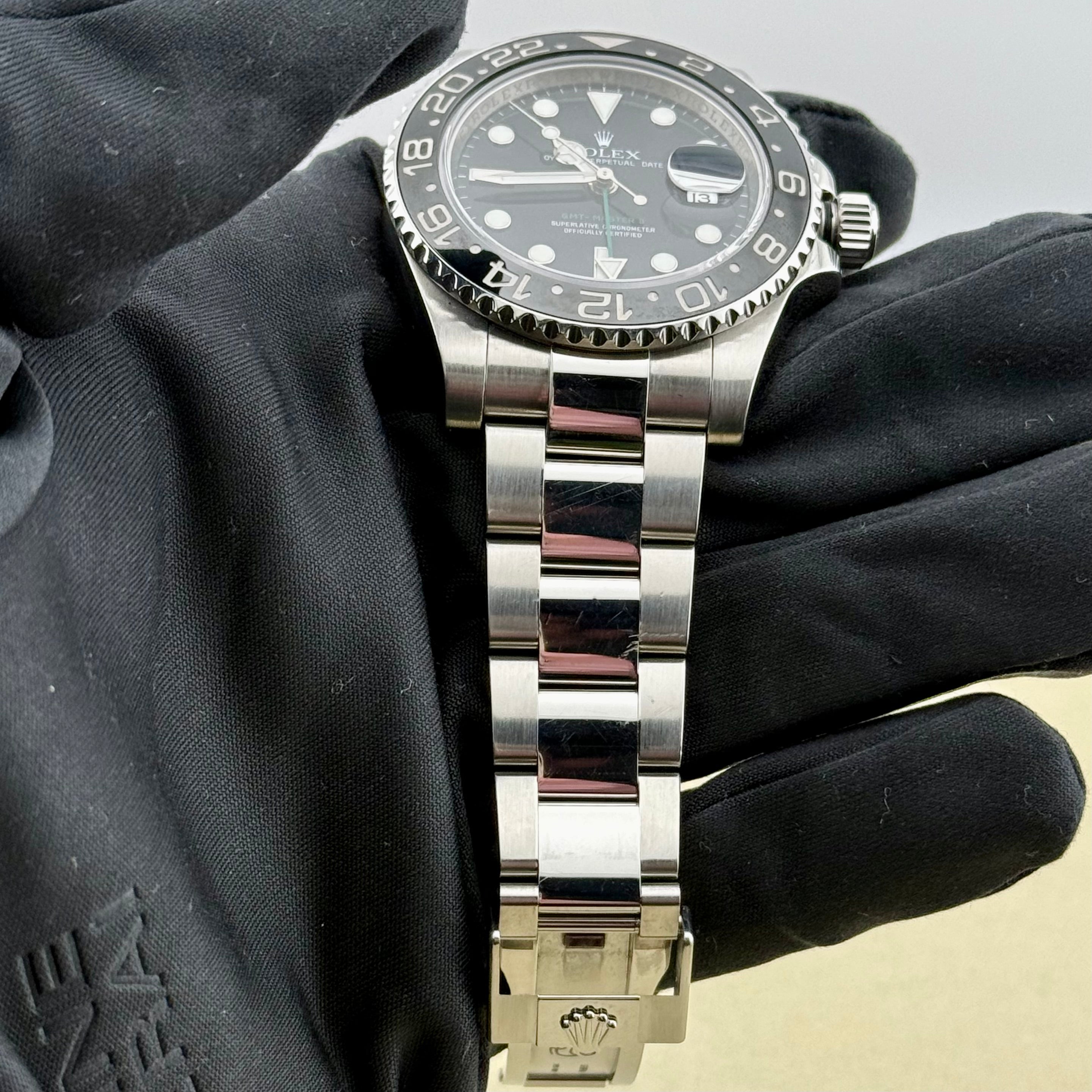Rolex GMT-Master II Black Dial 116710LN