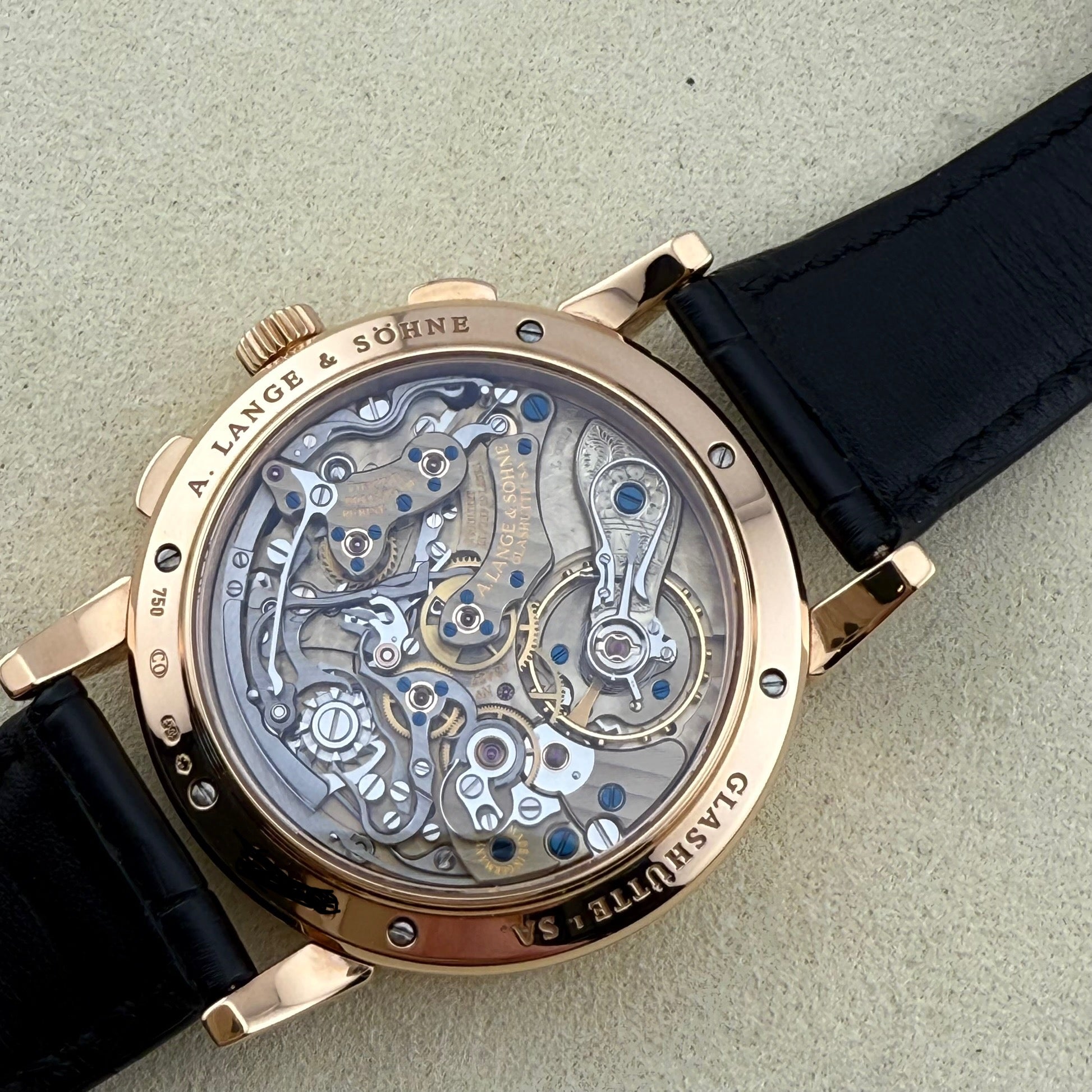 A.Lange & Sohne 1815 Chronograph Black Dial 401.031