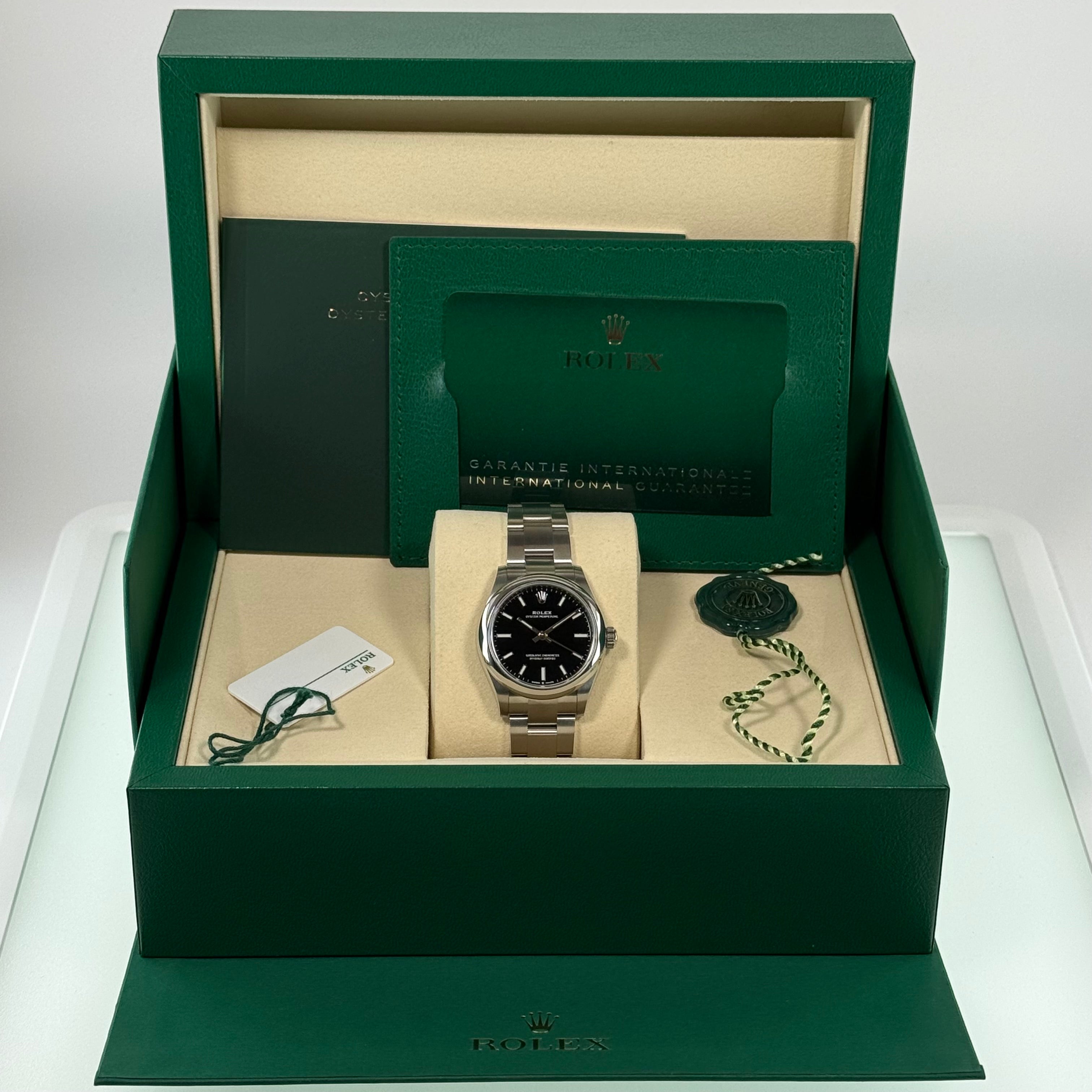 Rolex Oyster Perpetual 31 Black Dial 277200