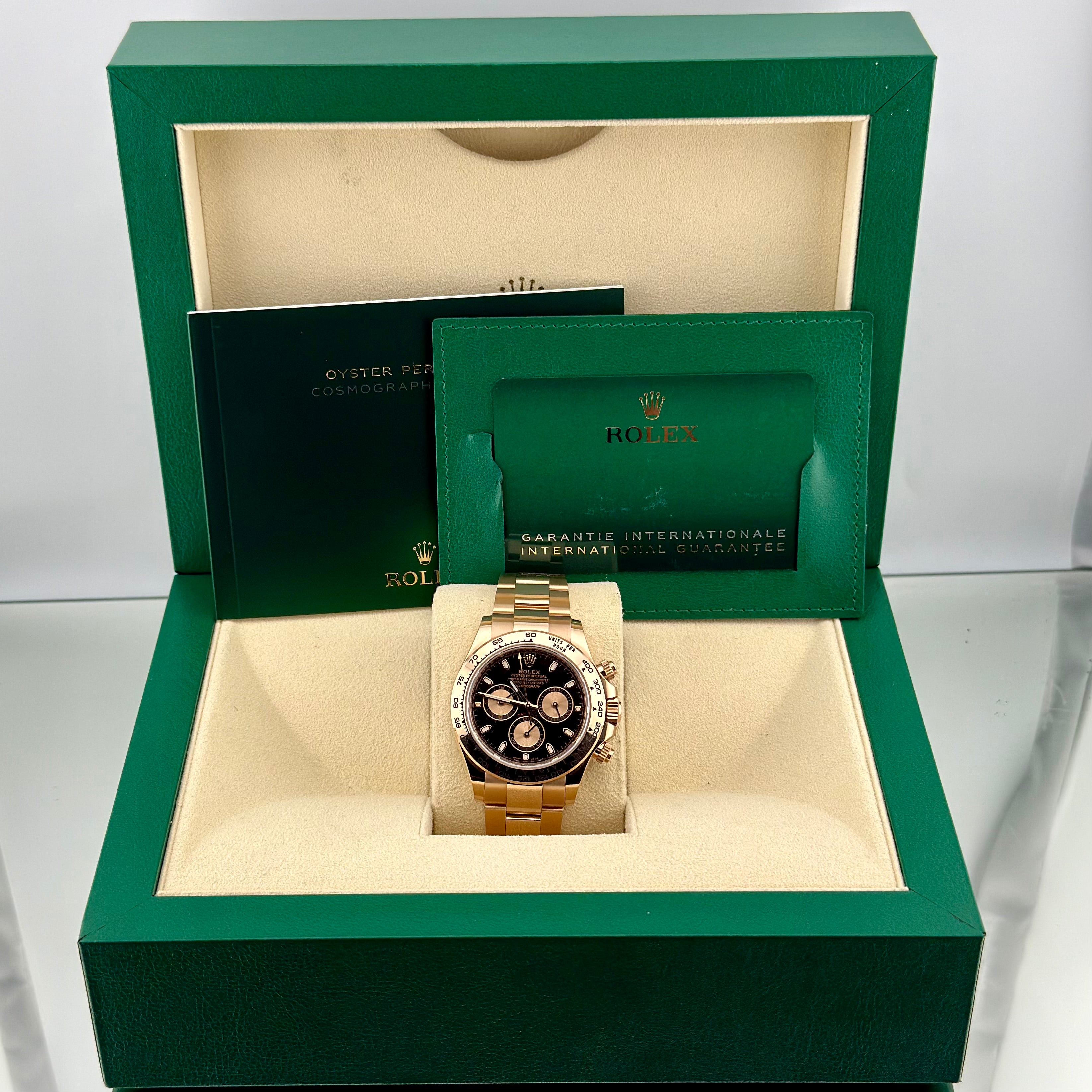 Rolex Daytona Black Index Dial 116505